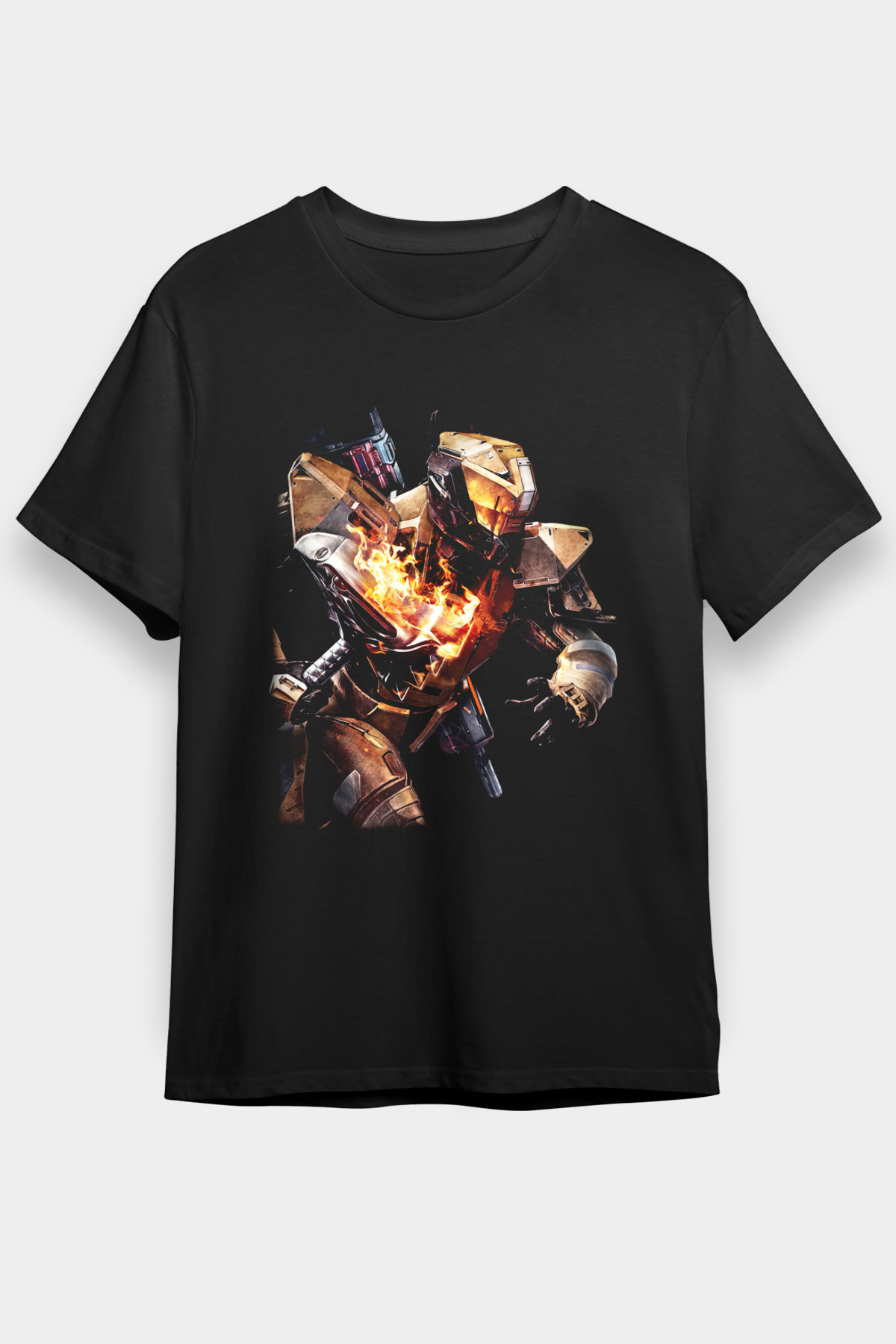 Destiny: Rise of Iron Siyah Unisex Tişört T-Shirt