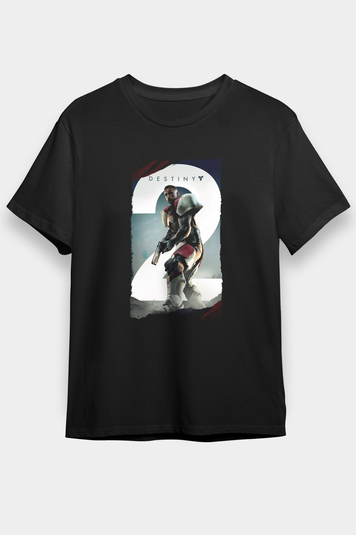 Destiny: Rise of Iron Siyah Unisex Tişört T-Shirt