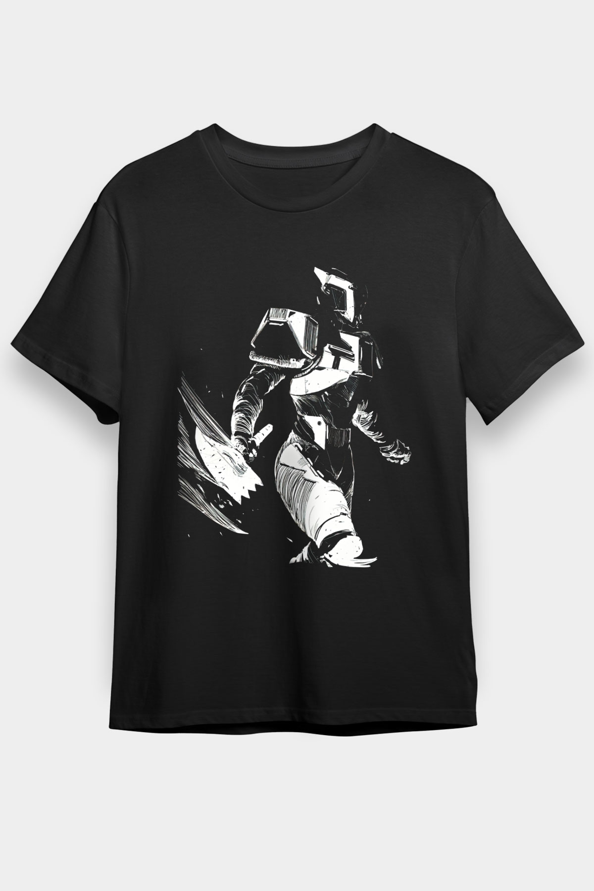 Destiny: Rise of Iron Siyah Unisex Tişört T-Shirt