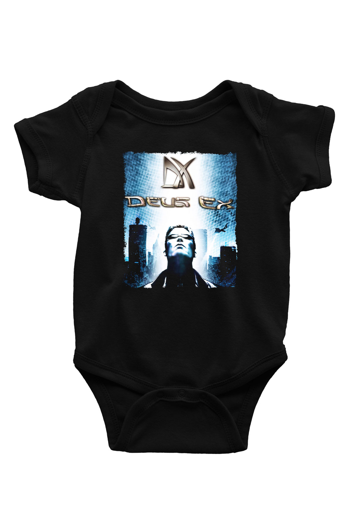 Deus Ex Siyah Bebek Body - Zıbın