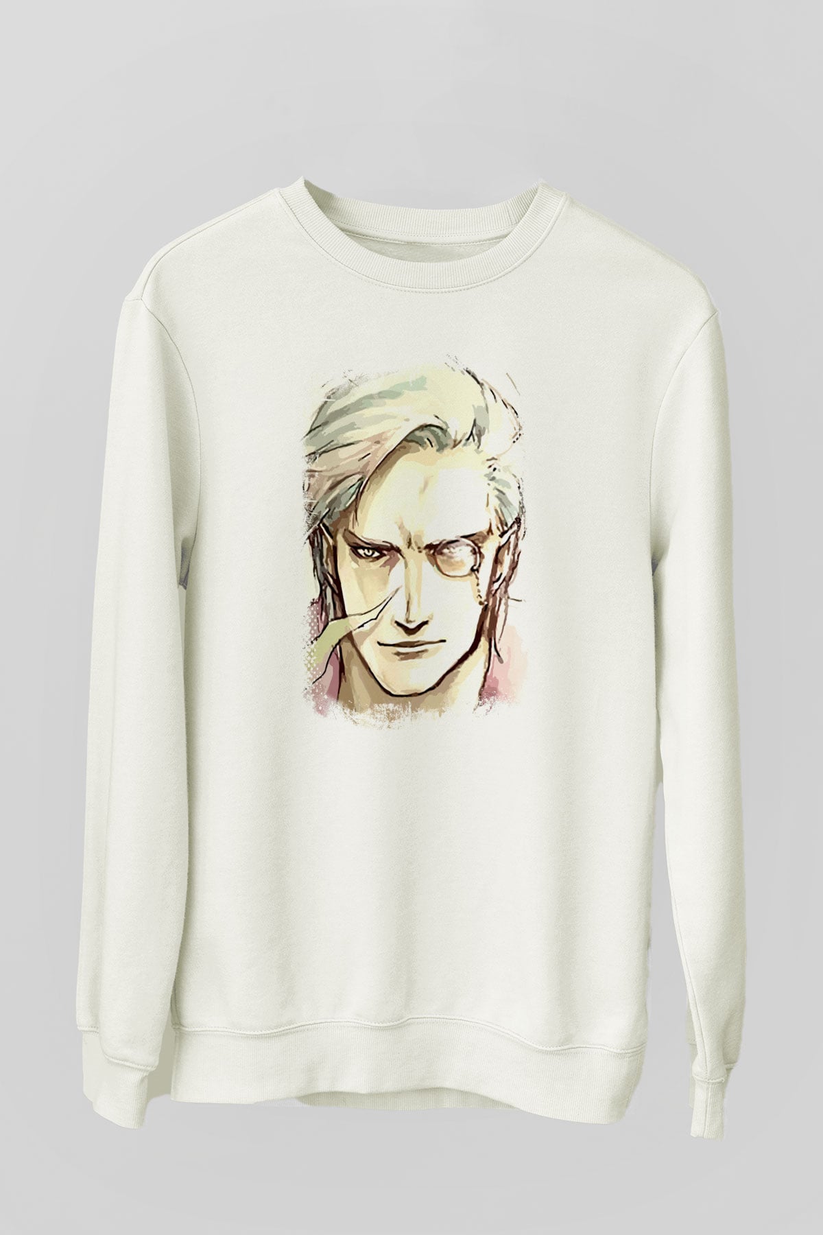 Devil May Cry Beyaz Unisex Sweatshirt