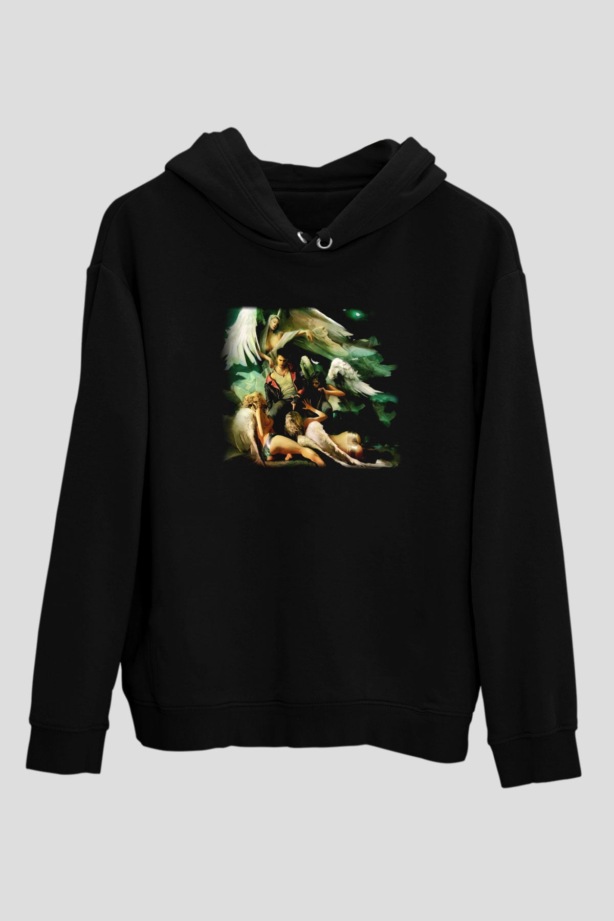 Devil May Cry Siyah Unisex Hoodie