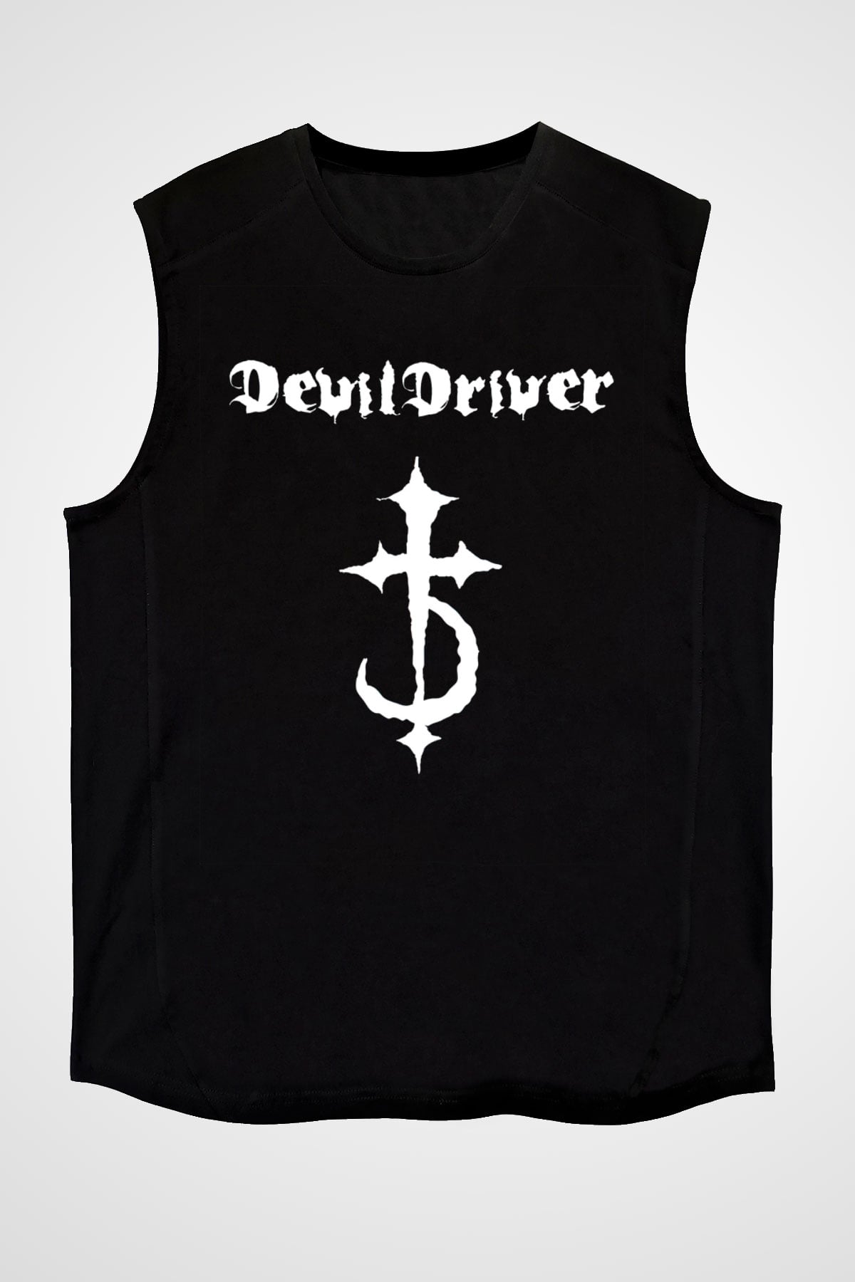 DevilDriver Siyah Unisex Kolsuz Tişört