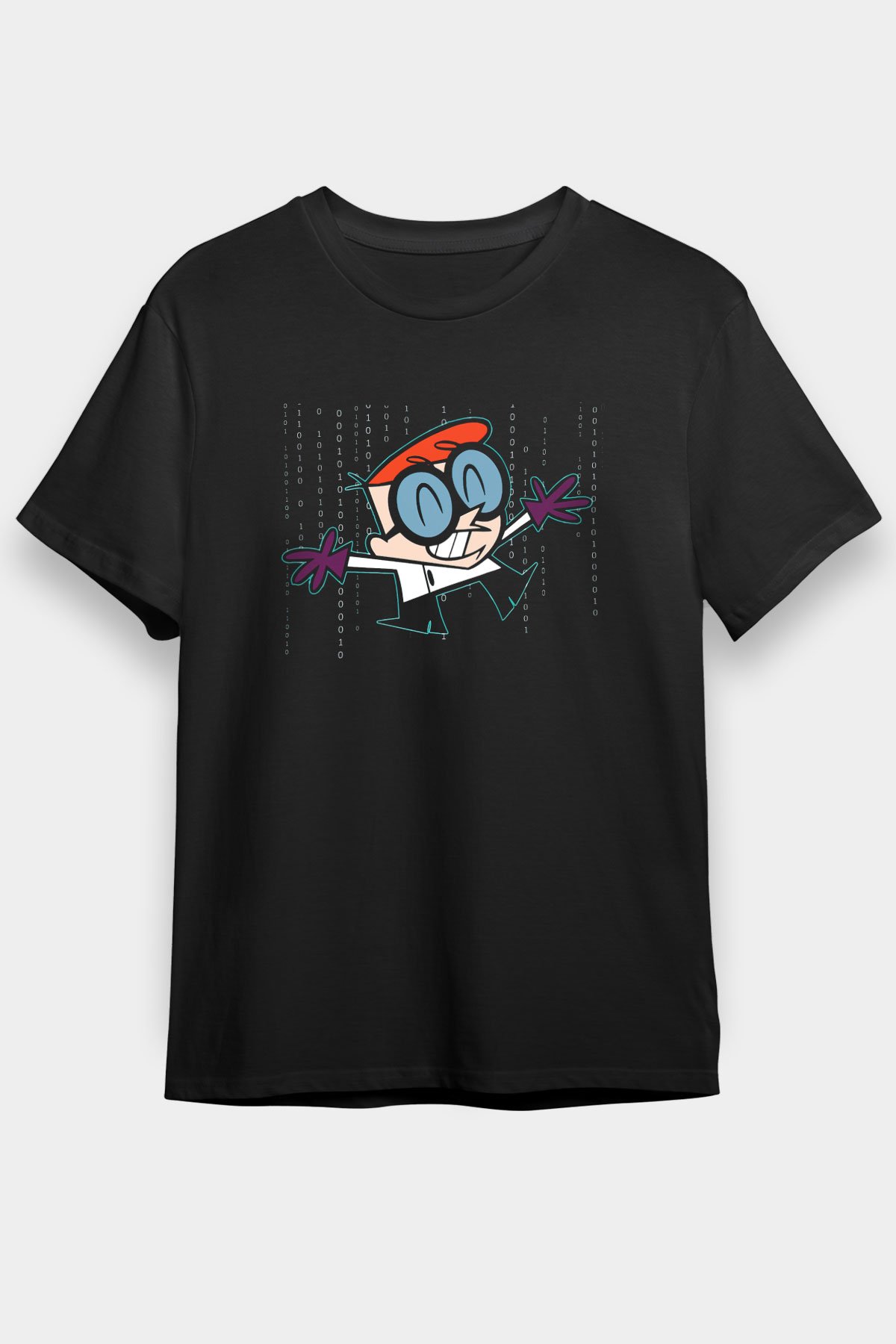 Dexter's Laboratory Black Unisex Graphic Tee - STREETWEAR