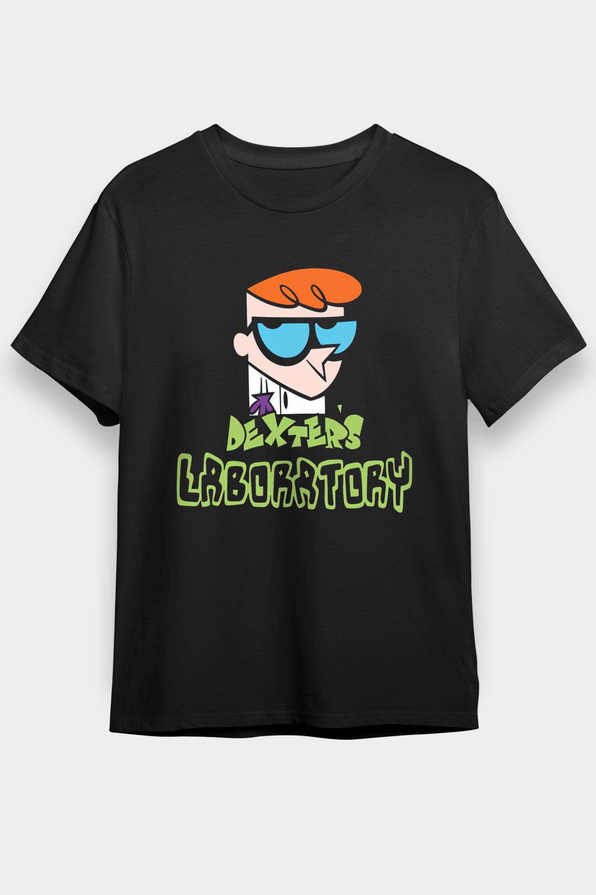 Dexter's Laboratory Black Unisex Graphic Tee - STREETWEAR