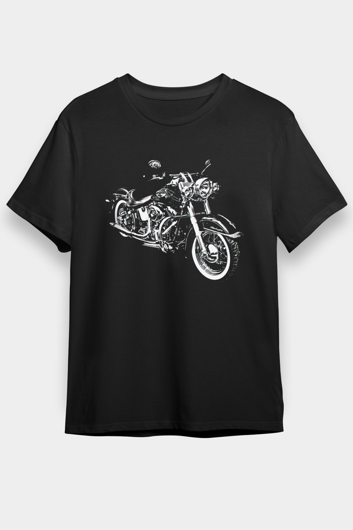 DF Motor Siyah Unisex Graphic Tee - STREETWEAR