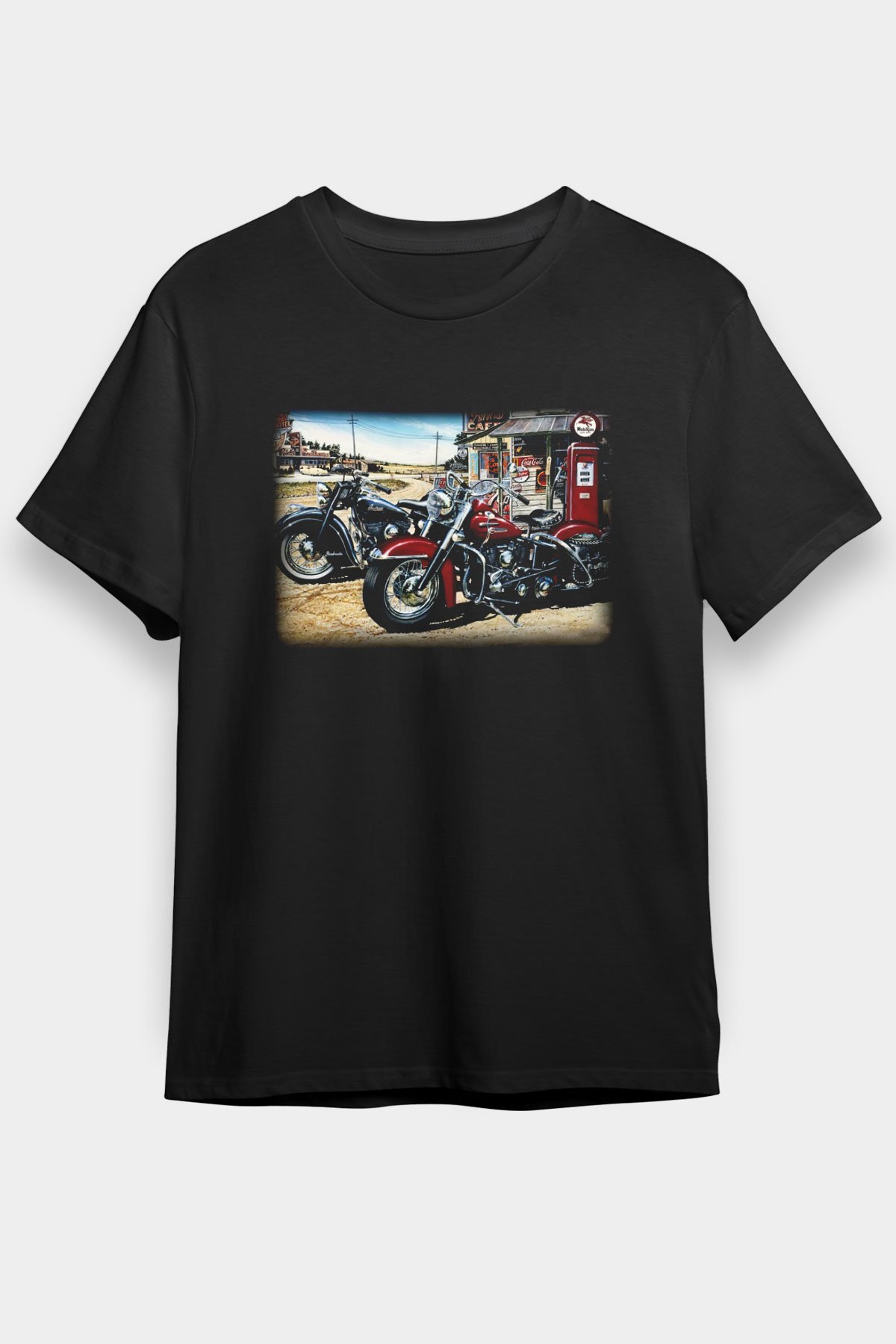 DF Motor Siyah Unisex Graphic Tee - STREETWEAR