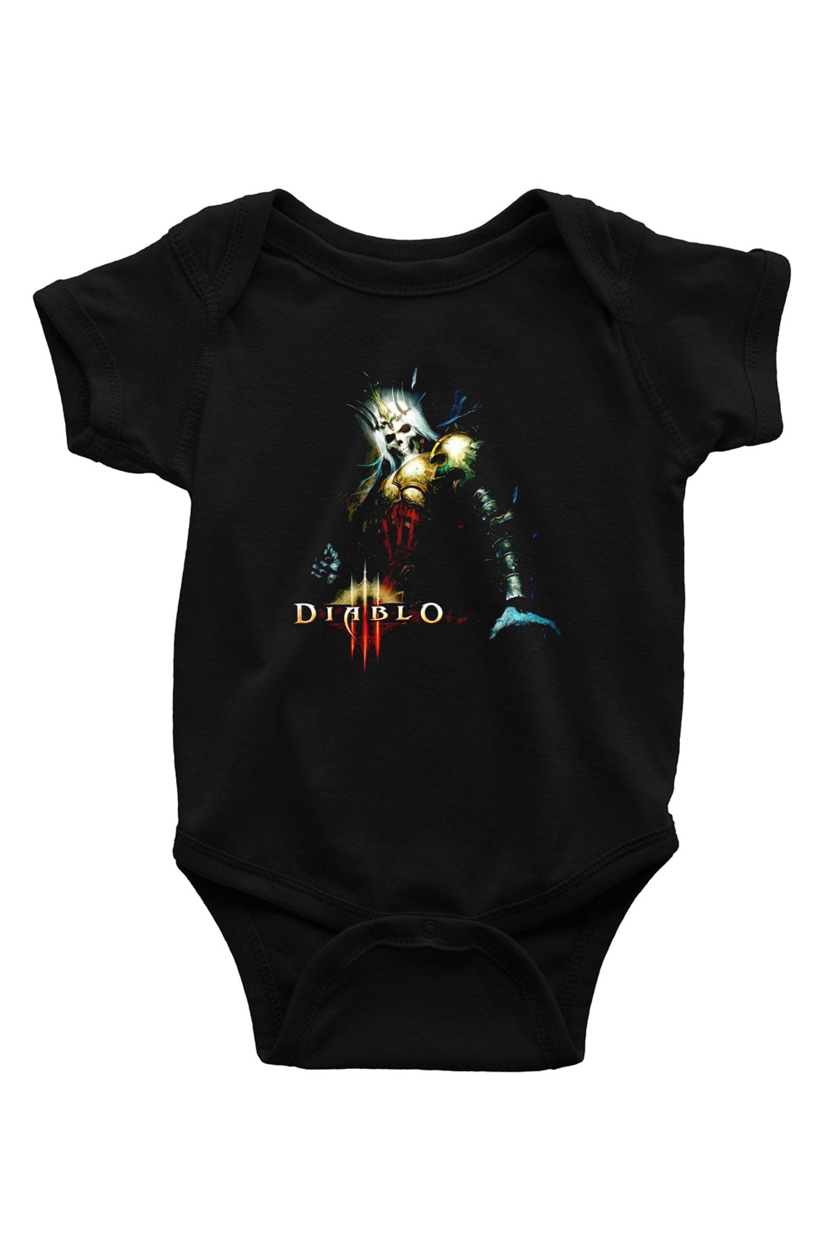 Diablo Siyah Bebek Body - Zıbın