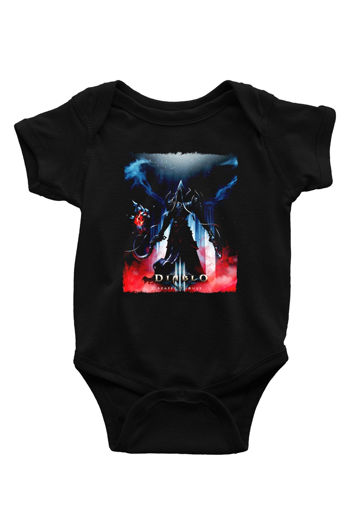 Diablo Siyah Bebek Body - Zıbın