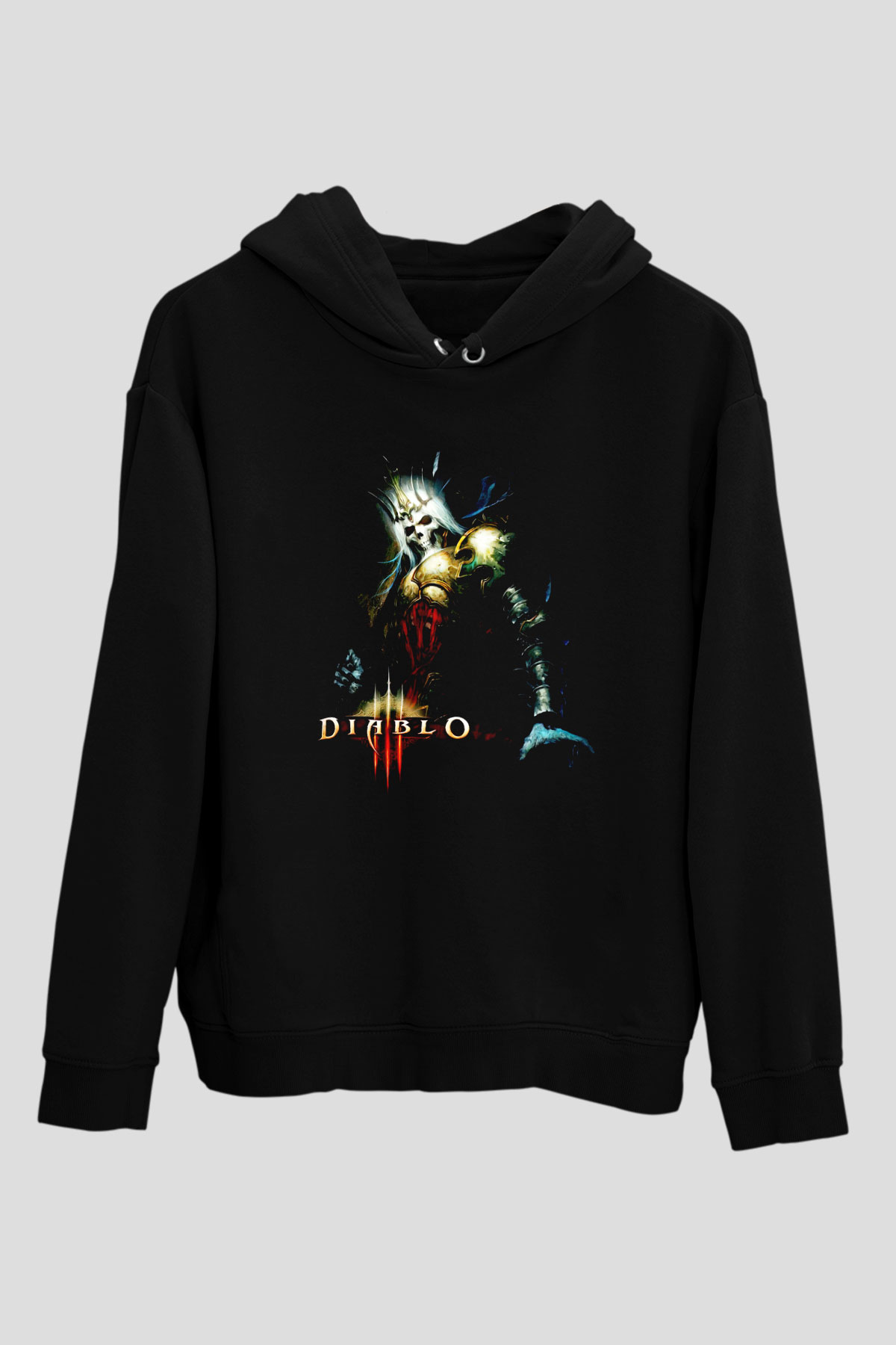 Diablo Siyah Unisex Hoodie