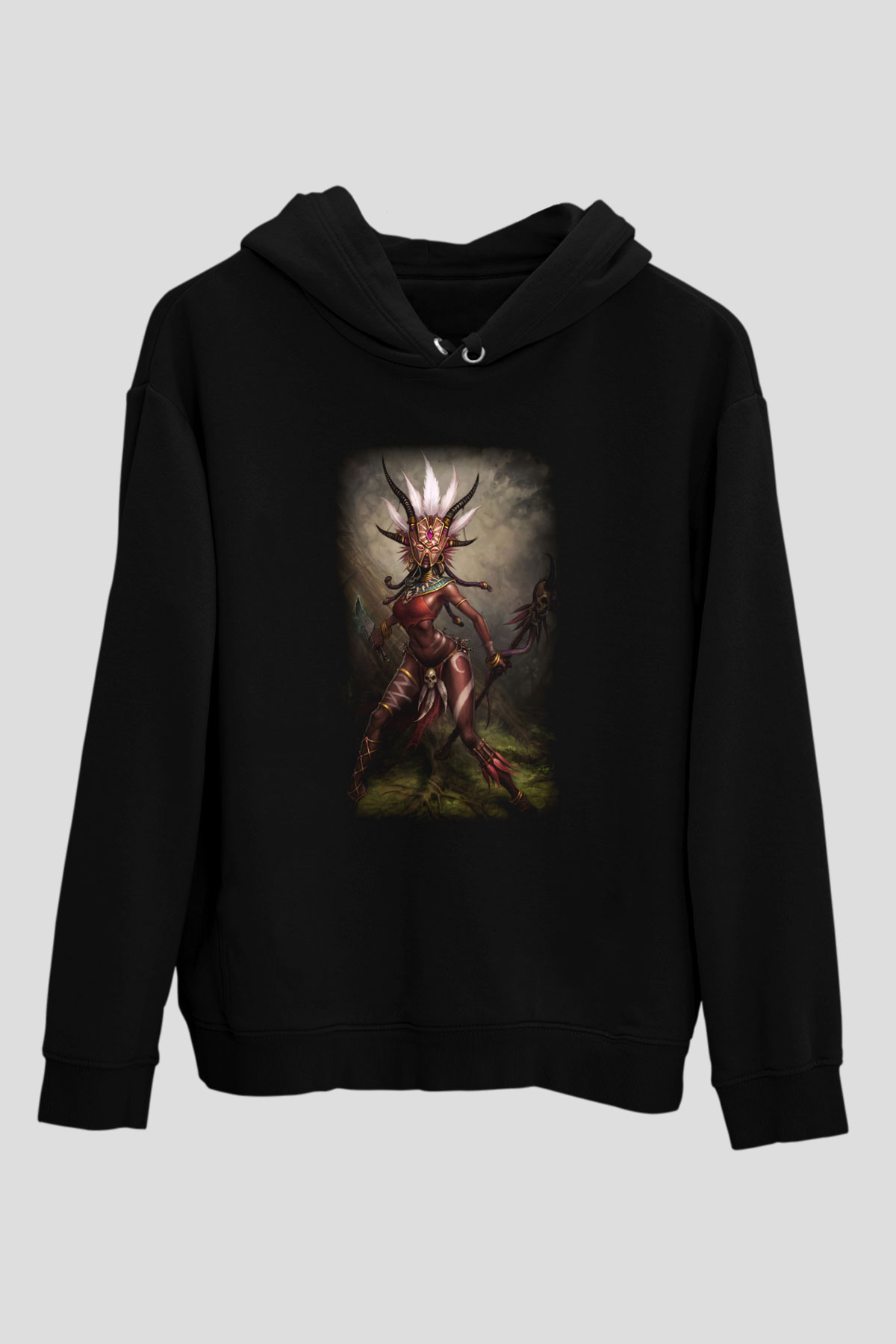 Diablo Siyah Unisex Hoodie