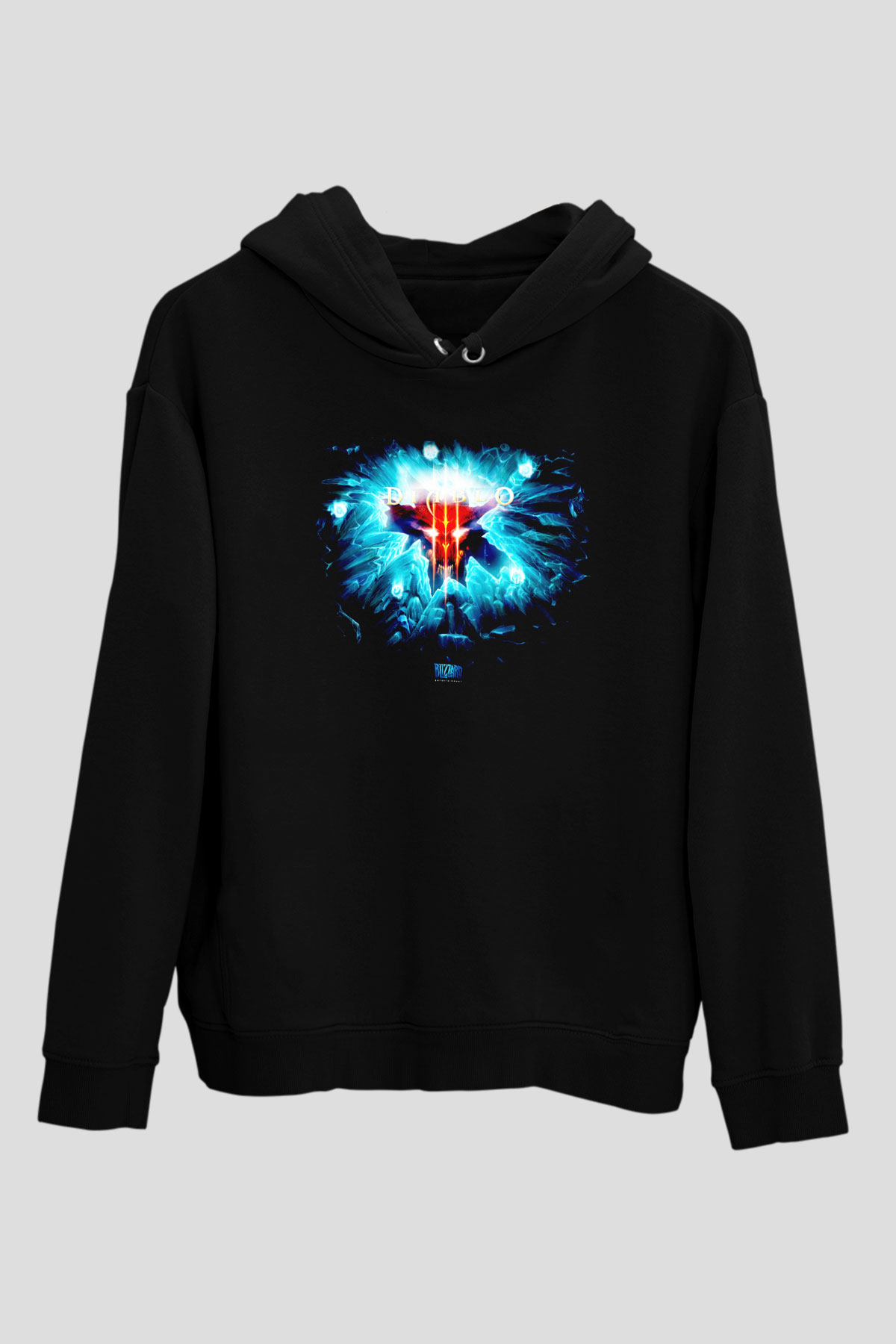 Diablo Siyah Unisex Hoodie