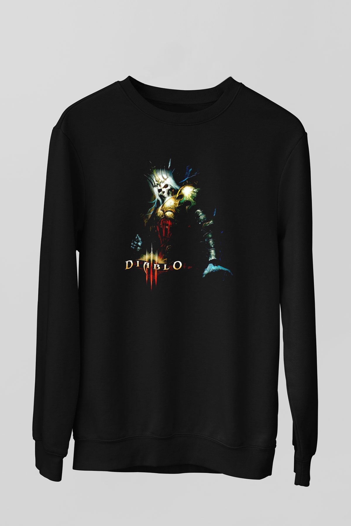 Diablo Siyah Unisex Sweatshirt