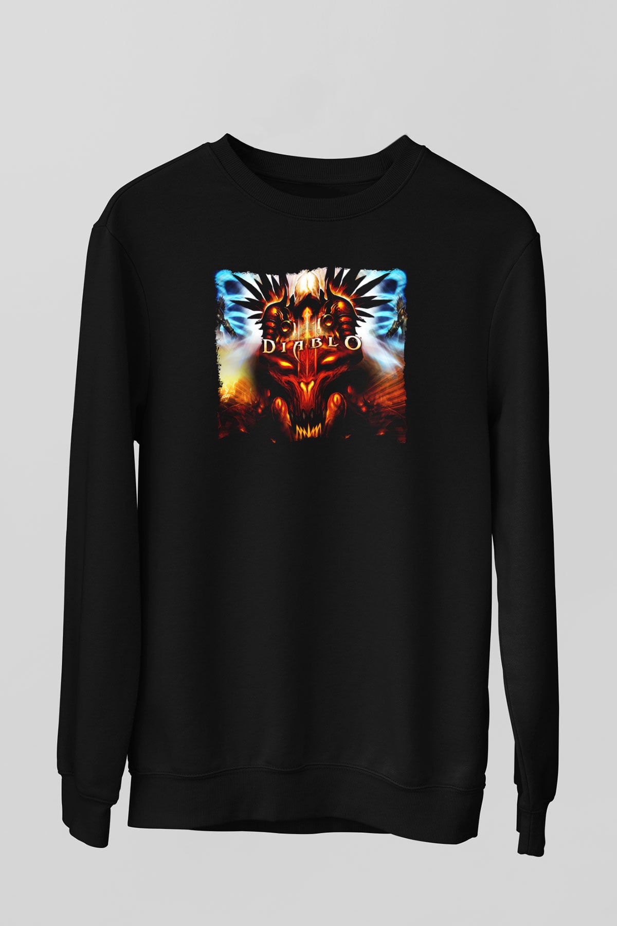 Diablo Siyah Unisex Sweatshirt