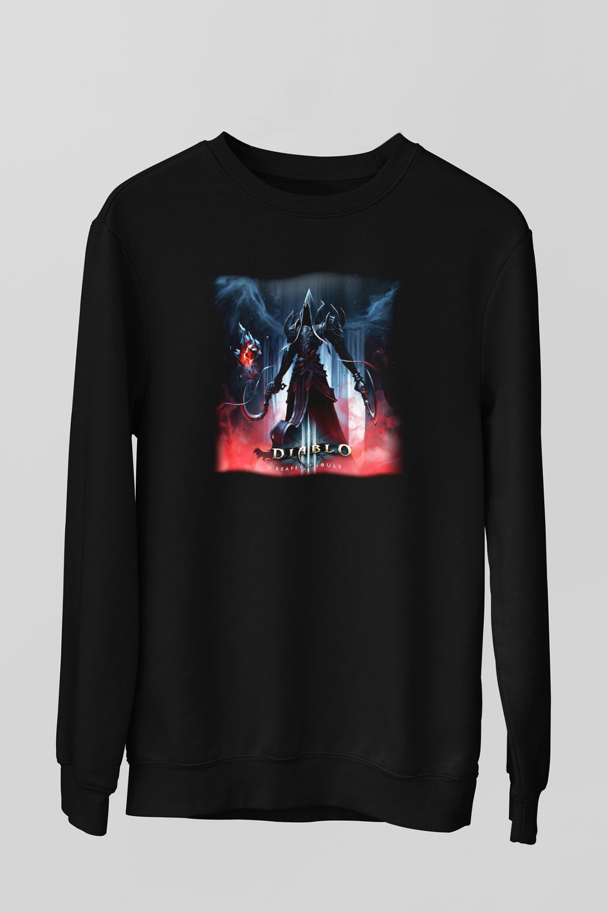 Diablo Siyah Unisex Sweatshirt