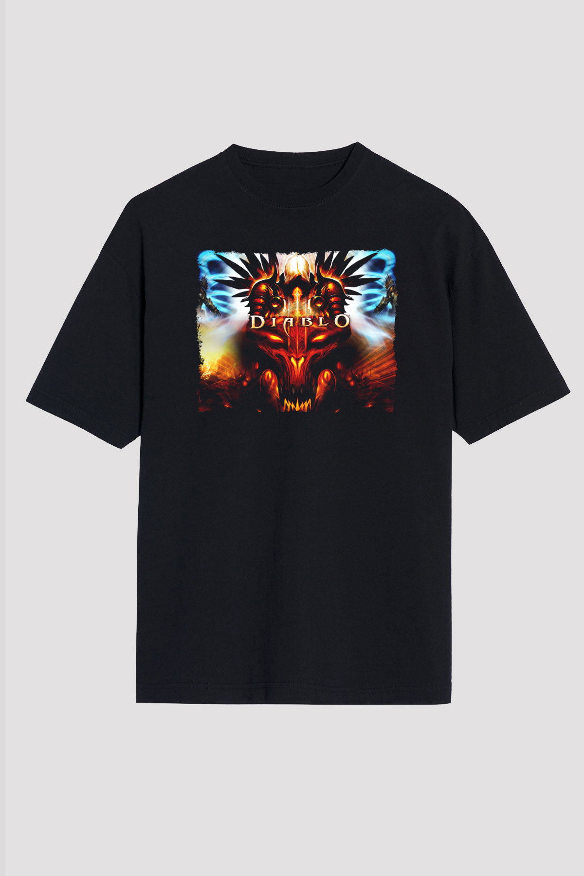 Diablo Siyah Unisex Tişört T-Shirt