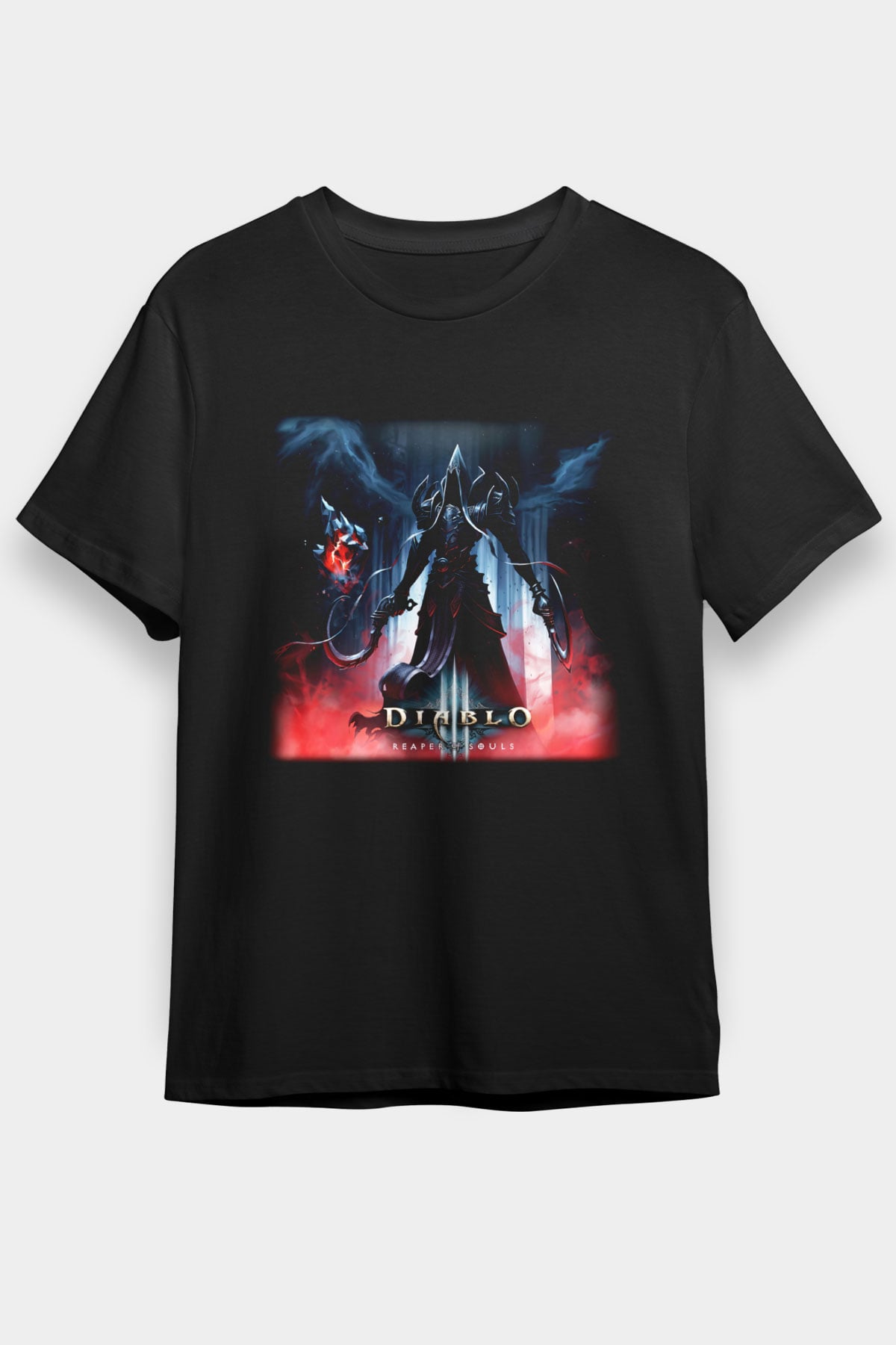 Diablo Siyah Unisex Tişört T-Shirt