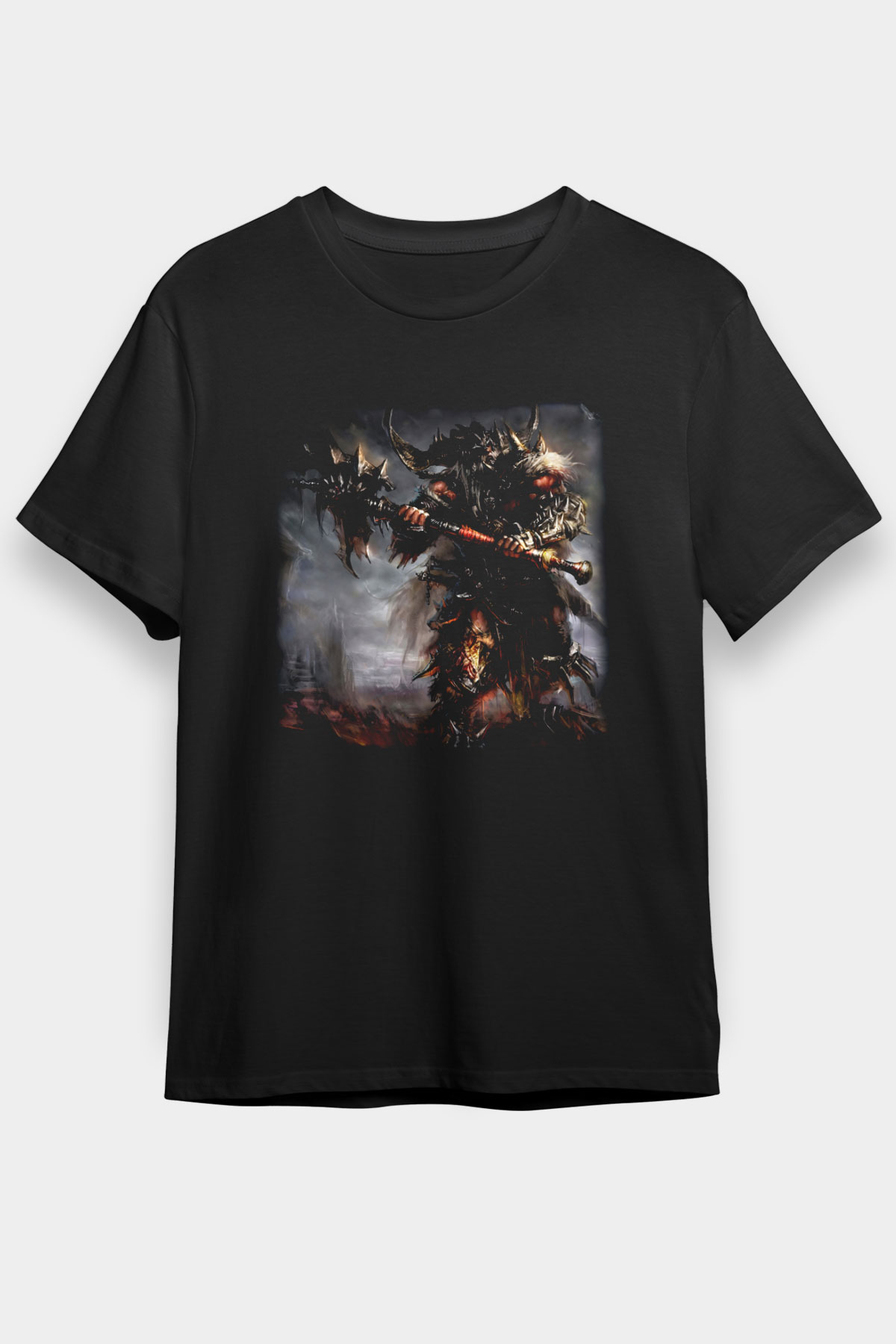 Diablo Siyah Unisex Tişört T-Shirt