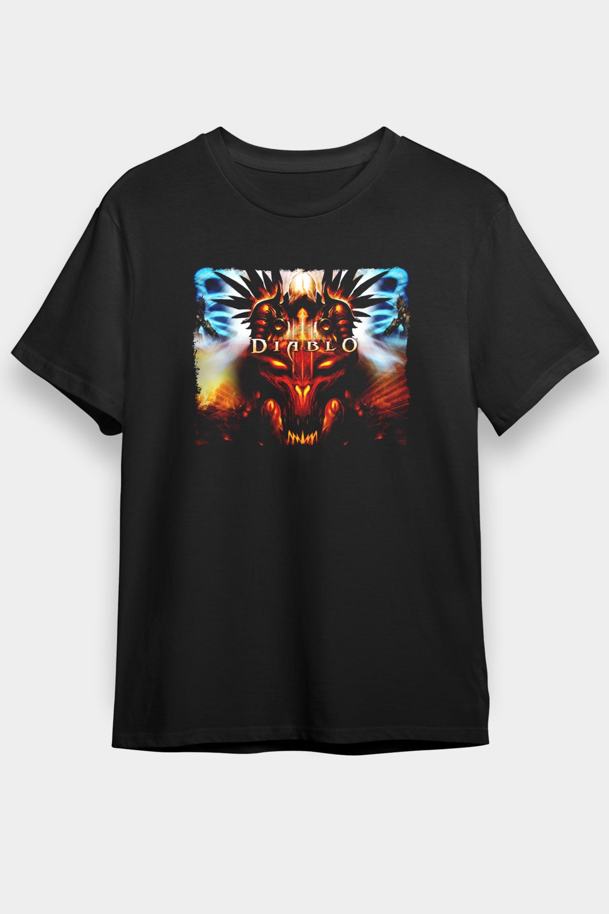 Diablo Siyah Unisex Tişört T-Shirt
