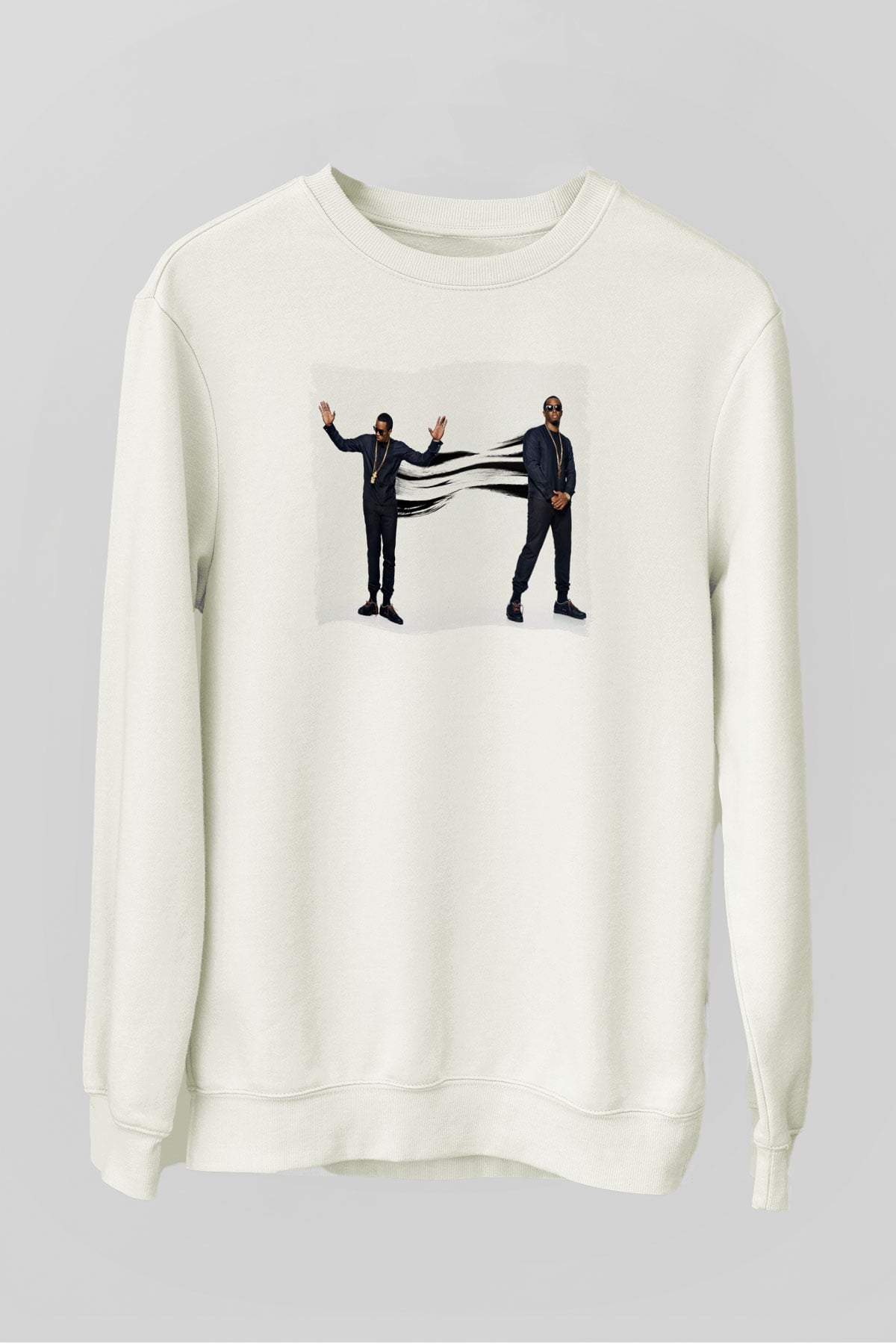 Diddy Beyaz Unisex Sweatshirt