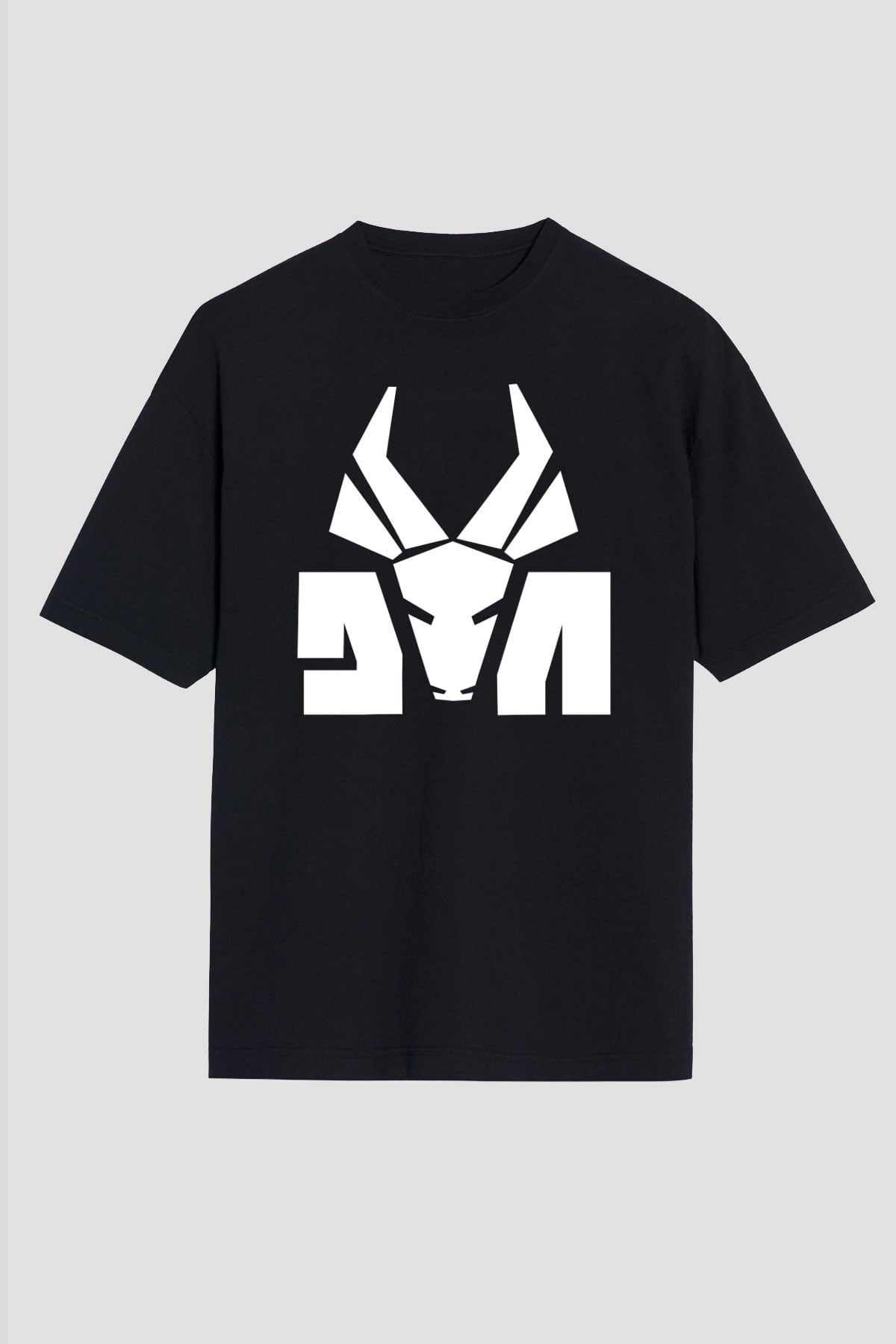 Die Antwoord Baskılı Unisex Siyah Oversize Tişört - Tshirt