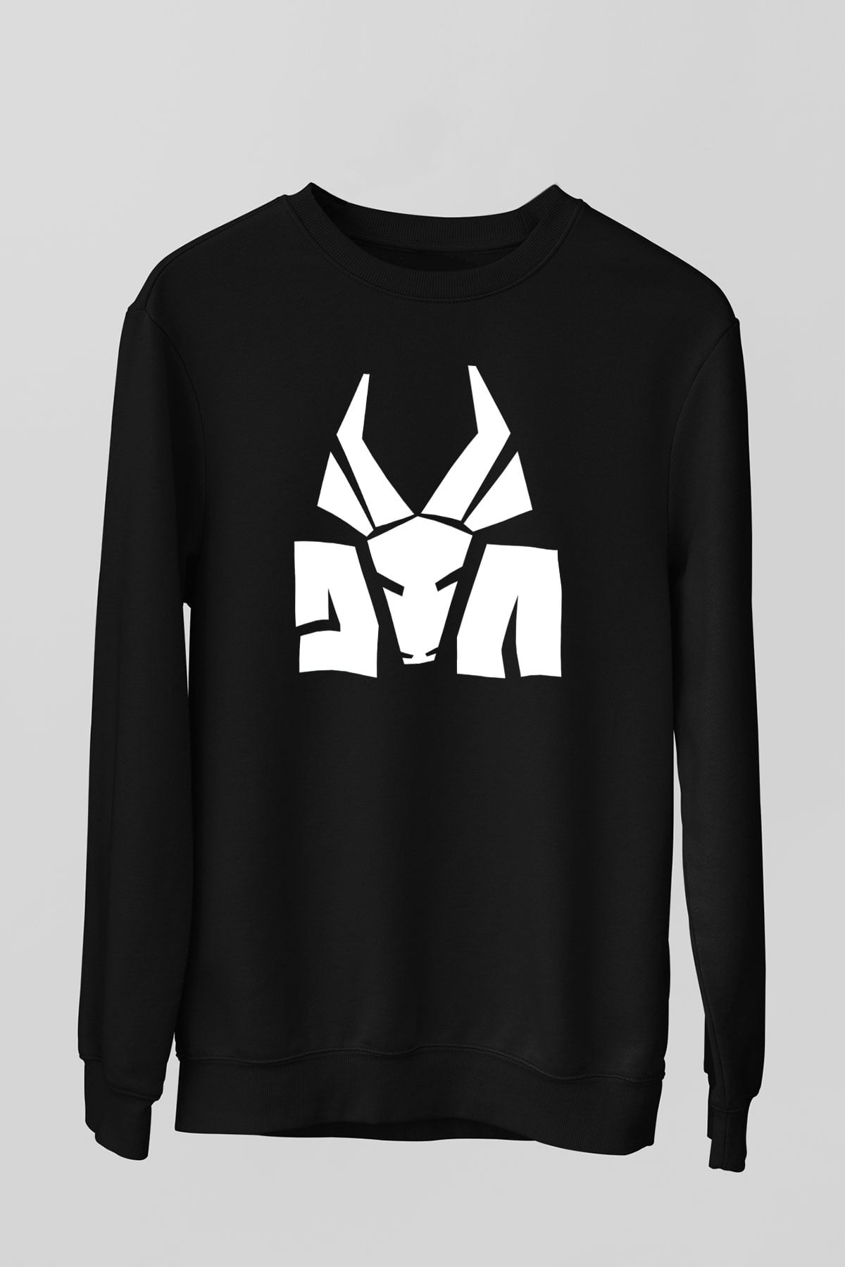 Die Antwoord Baskılı Unisex Siyah Sweatshirt