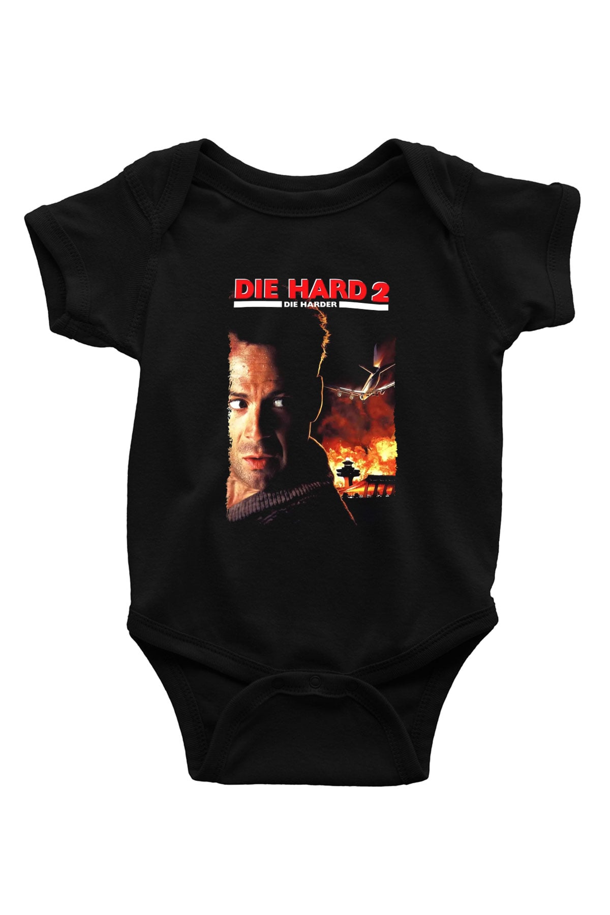 Die Hard Siyah Bebek Body - Zıbın