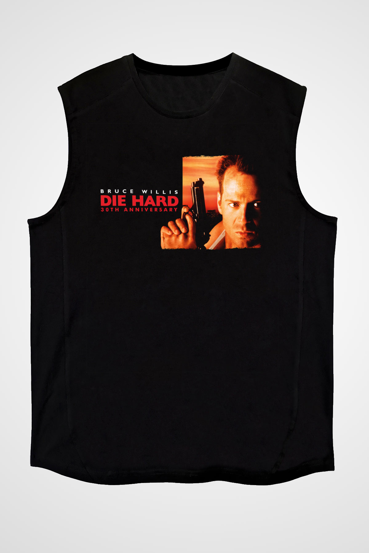 Die Hard Siyah Unisex Kolsuz Tişört
