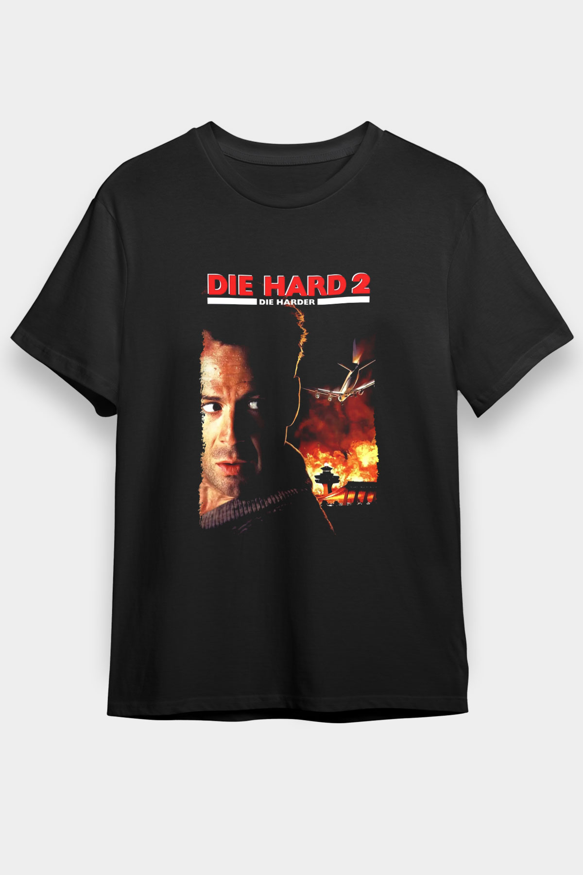 Die Hard Siyah Unisex Graphic Tee - STREETWEAR