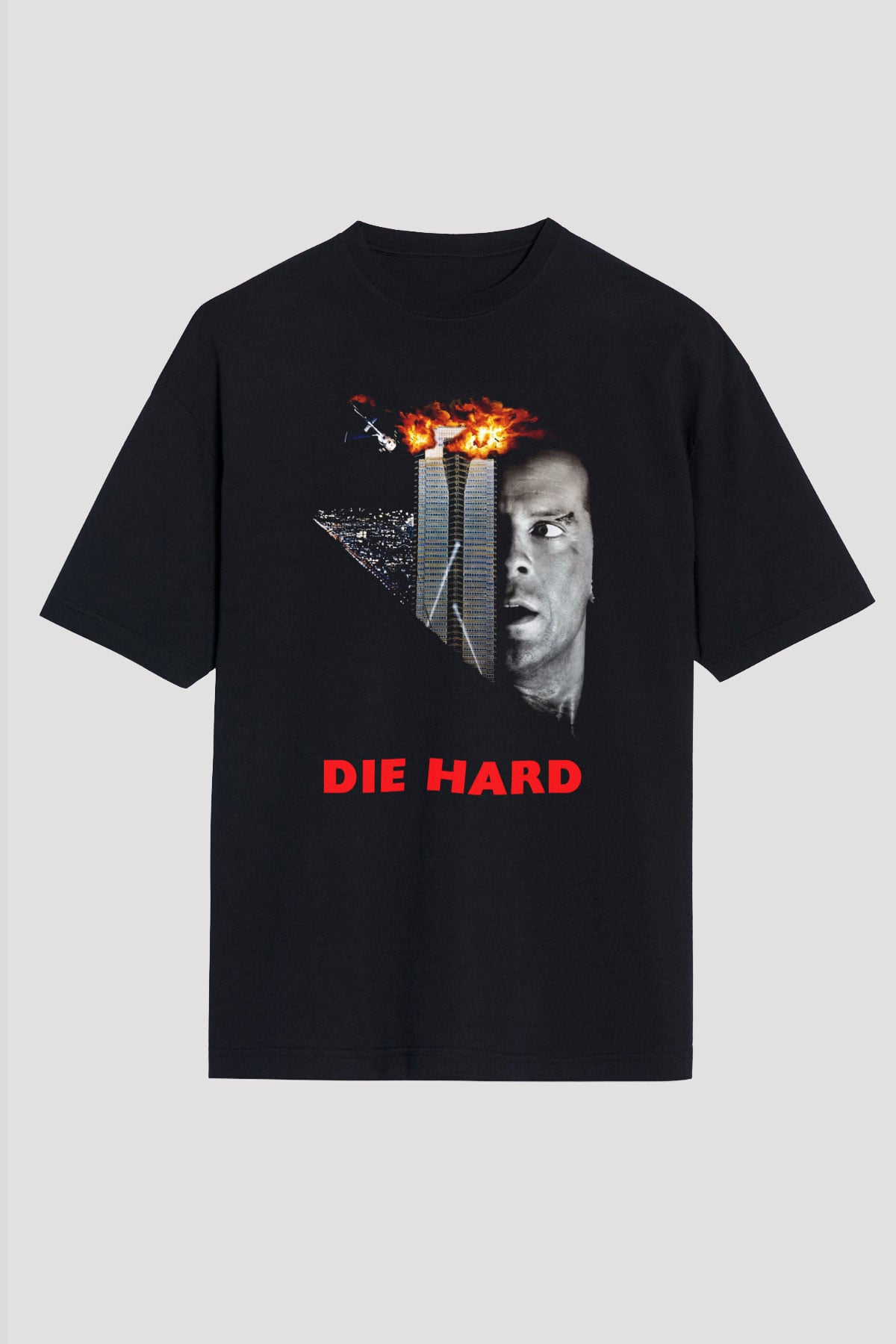 Die Hard Siyah Unisex Tişört T-Shirt