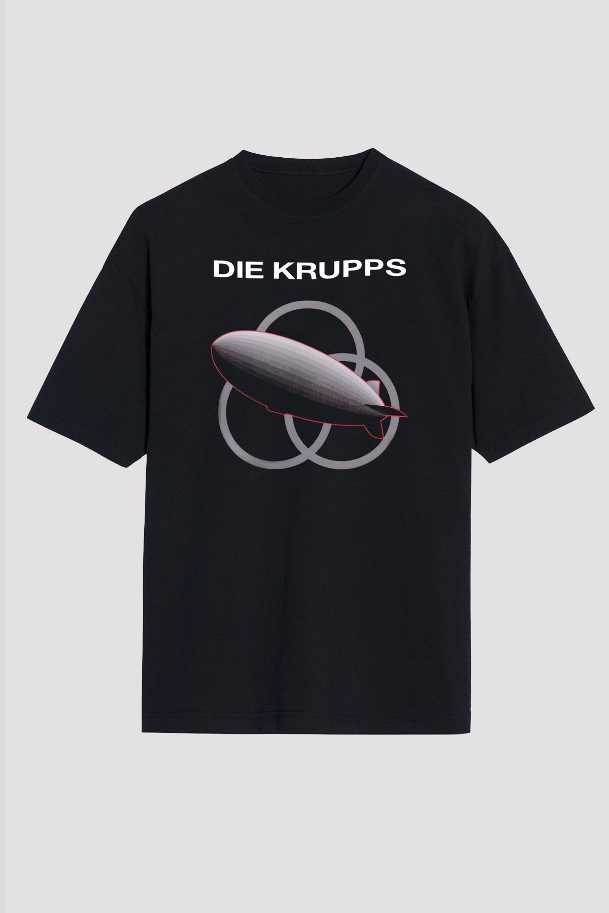 Die Krupps Siyah Unisex Tişört T-Shirt - TişörtFabrikası