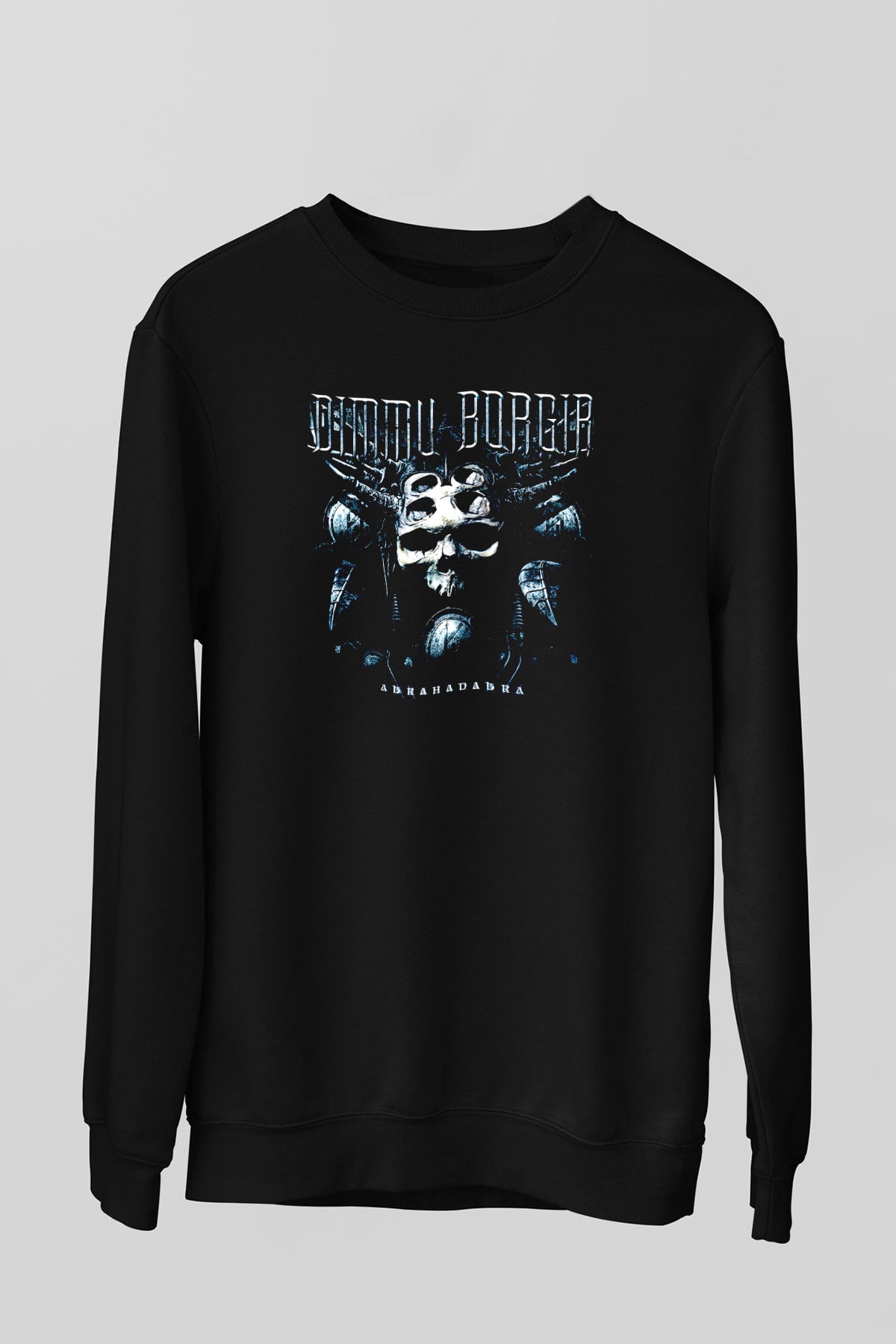 Dimmu Borgir Baskılı Unisex Siyah Sweatshirt