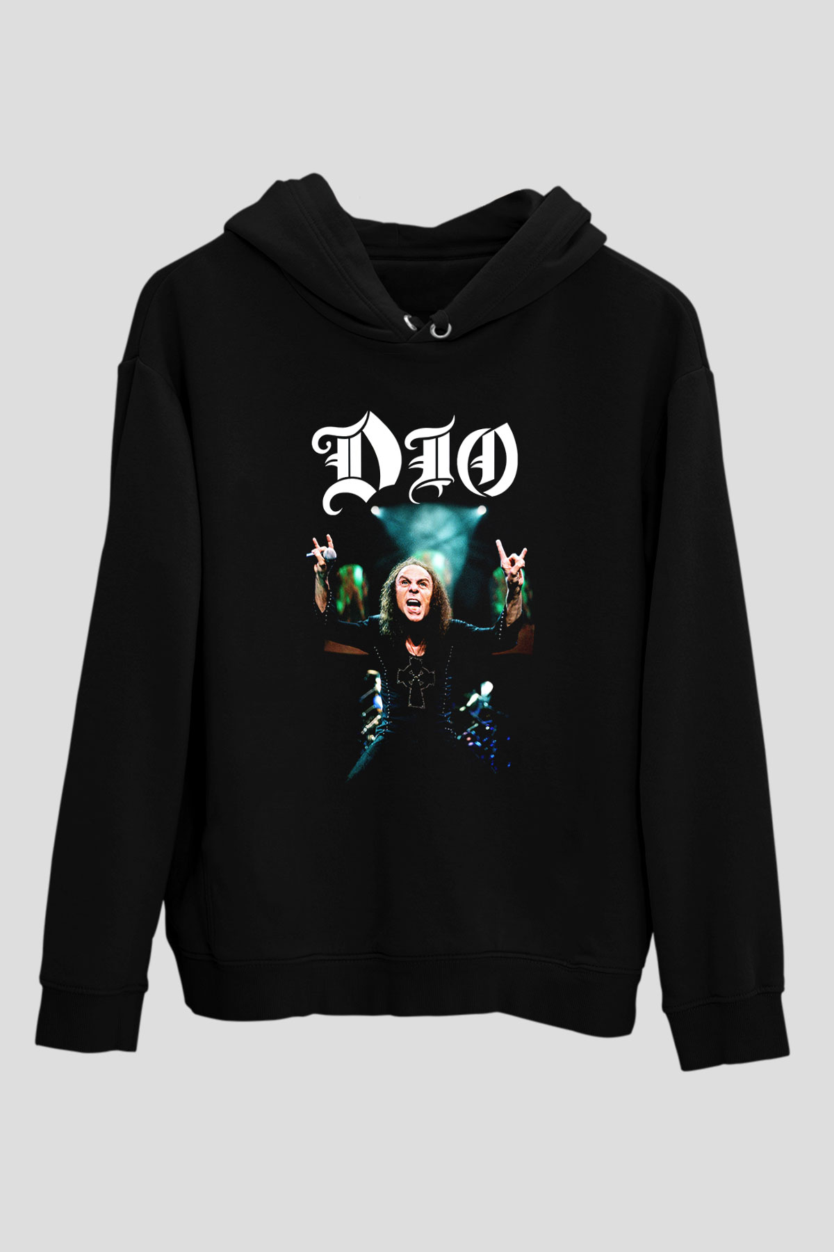 Dio Siyah Unisex Hoodie