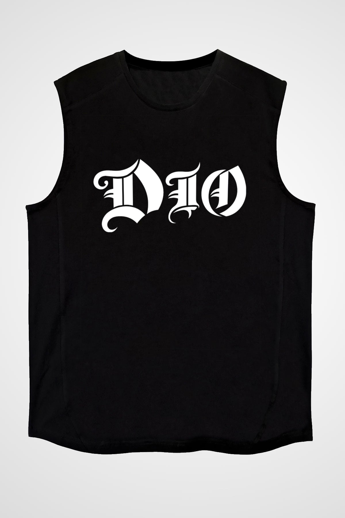 Dio Siyah Unisex Kolsuz Tişört