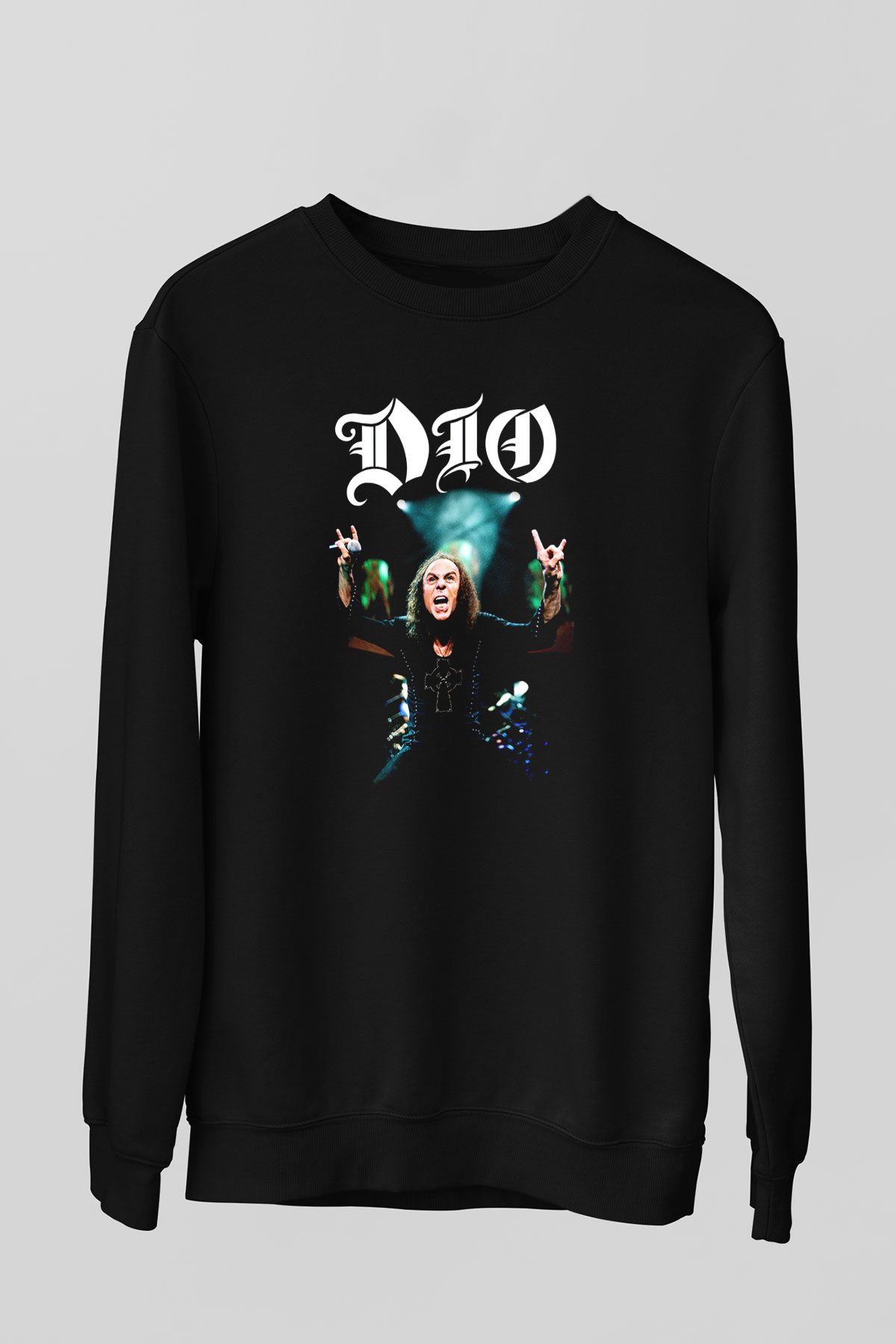Dio Siyah Unisex Sweatshirt