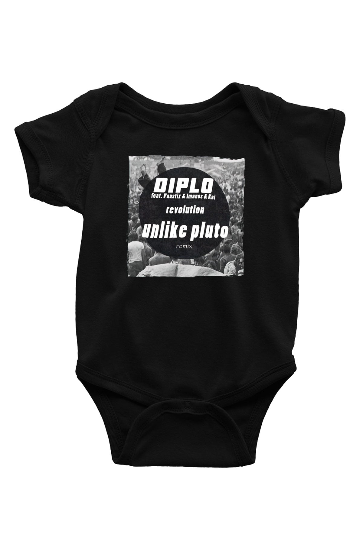 Diplo Siyah Bebek Body - Zıbın