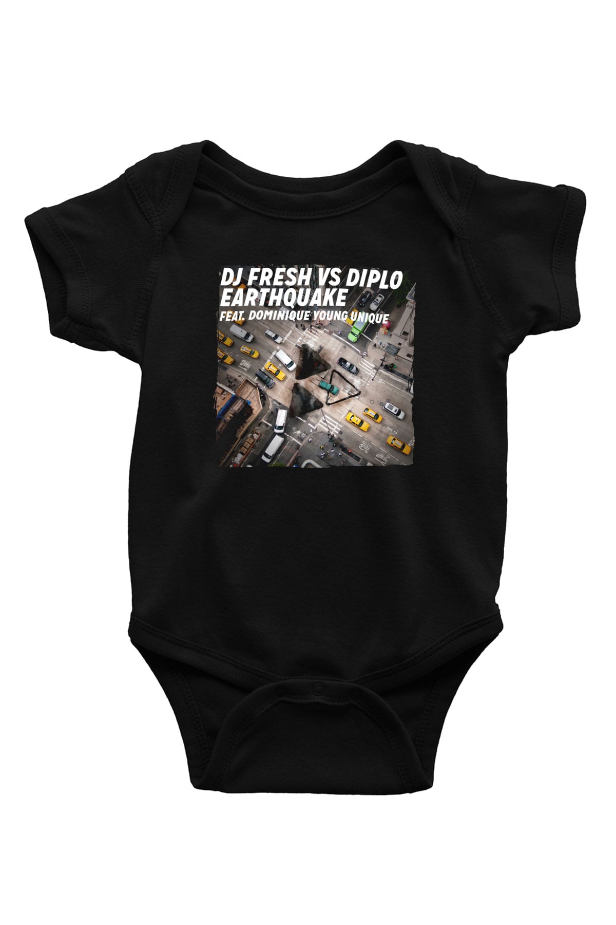 Diplo Siyah Bebek Body - Zıbın