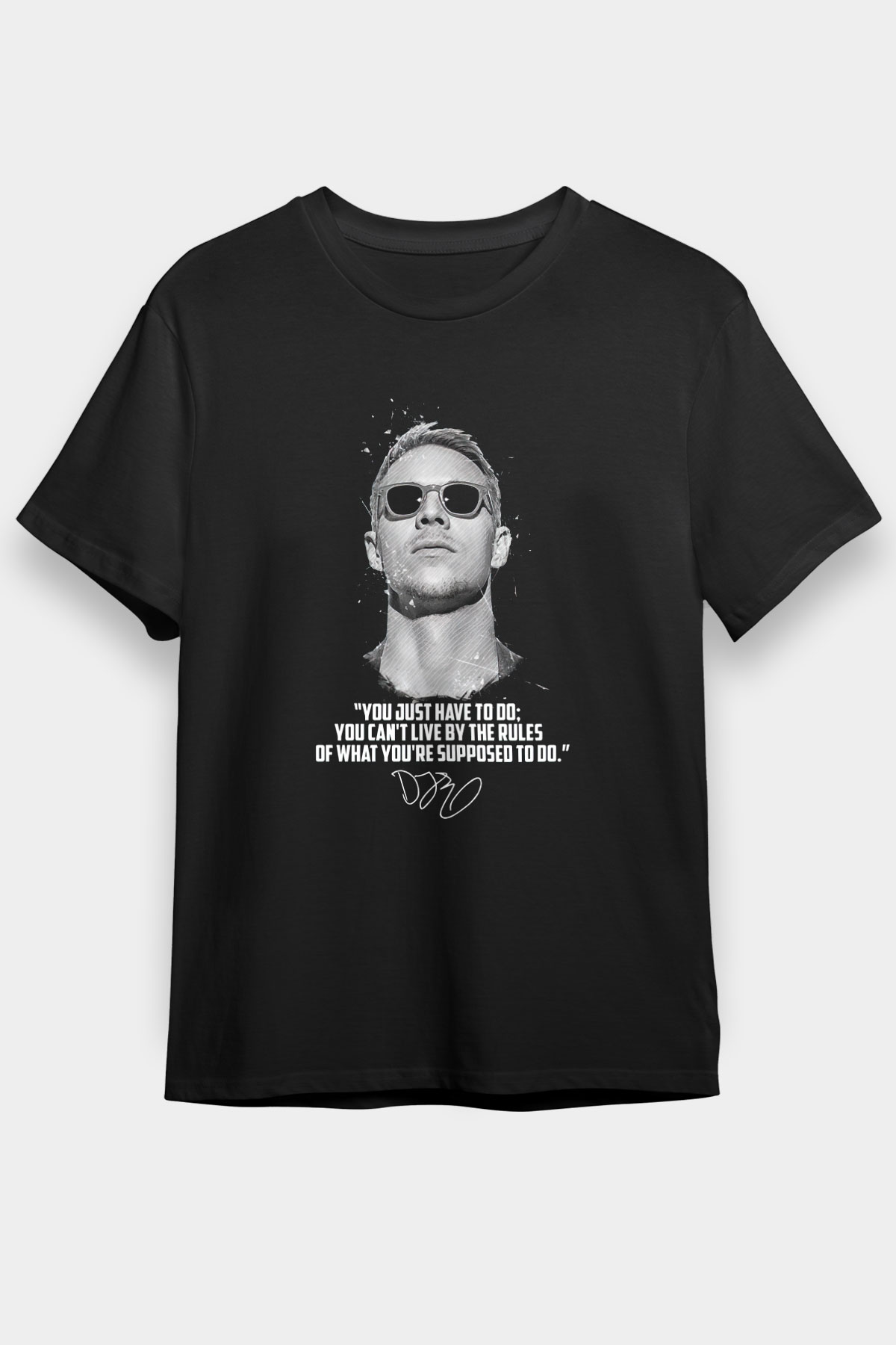Diplo Siyah Unisex Tişört T-Shirt - TişörtFabrikası