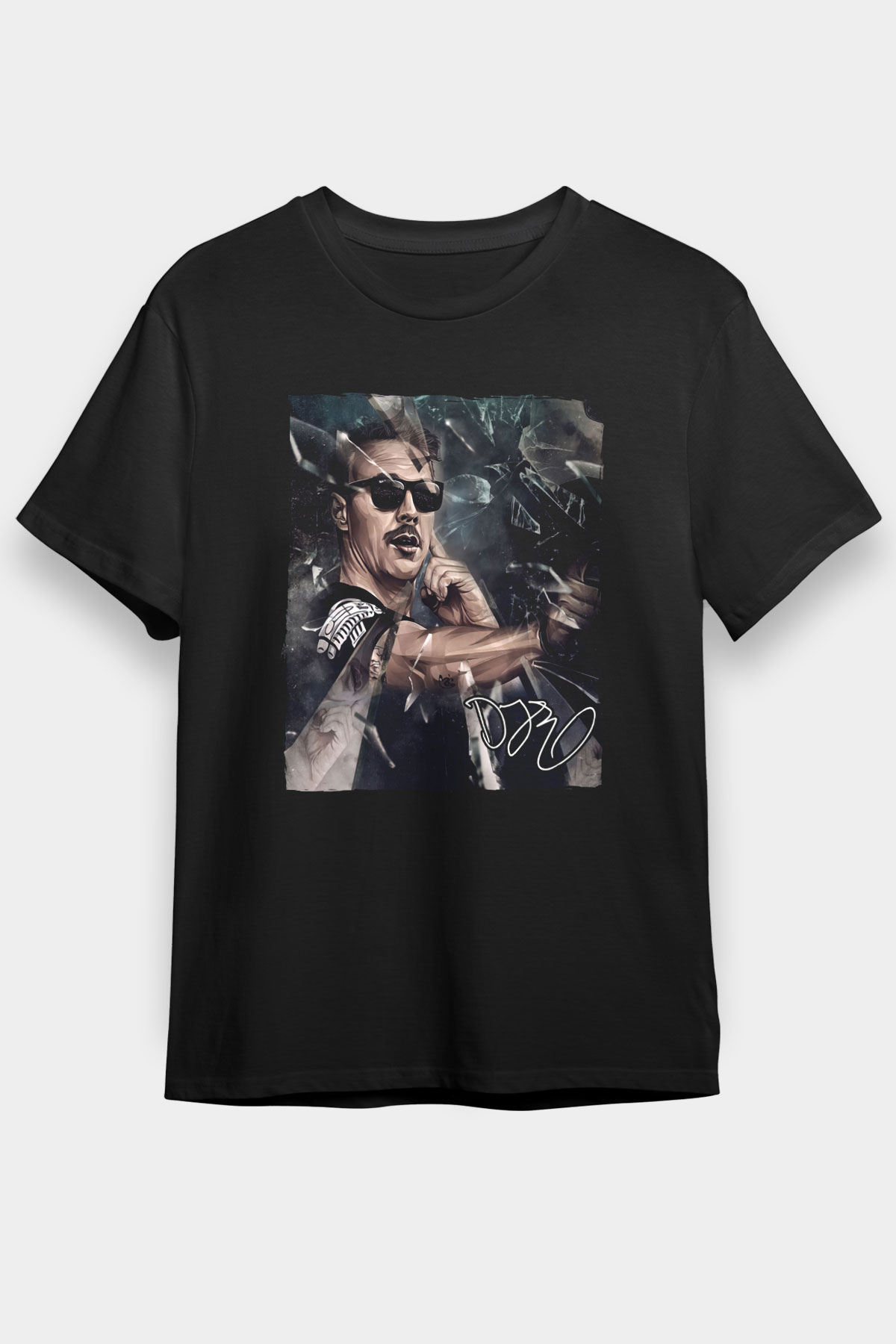 Diplo Siyah Unisex Tişört T-Shirt - TişörtFabrikası