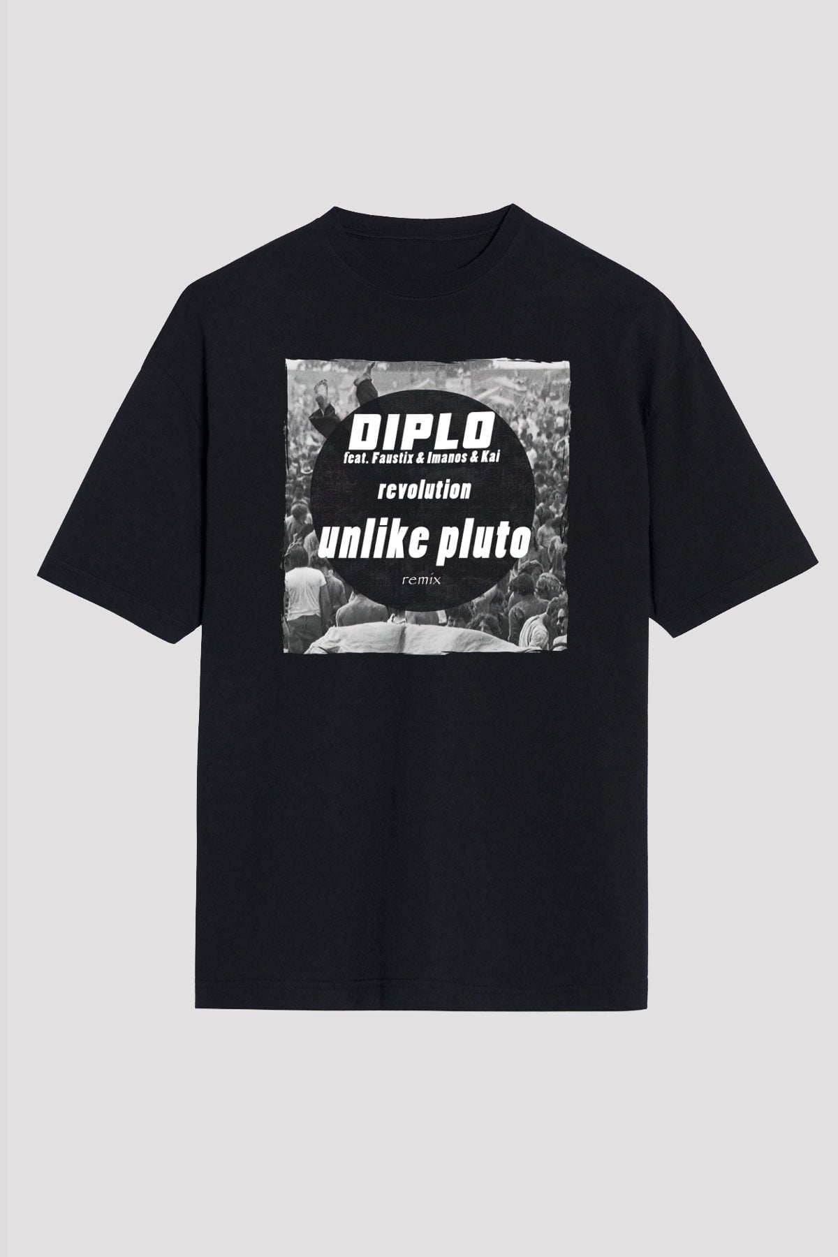 Diplo Siyah Unisex Tişört T-Shirt - TişörtFabrikası