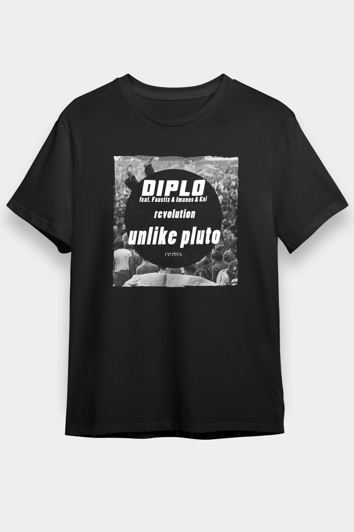 Diplo Siyah Unisex Tişört T-Shirt - TişörtFabrikası