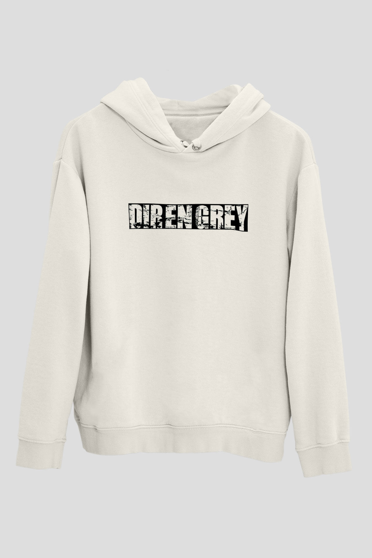 Dir En Grey Beyaz Unisex Kapşonlu Sweatshirt