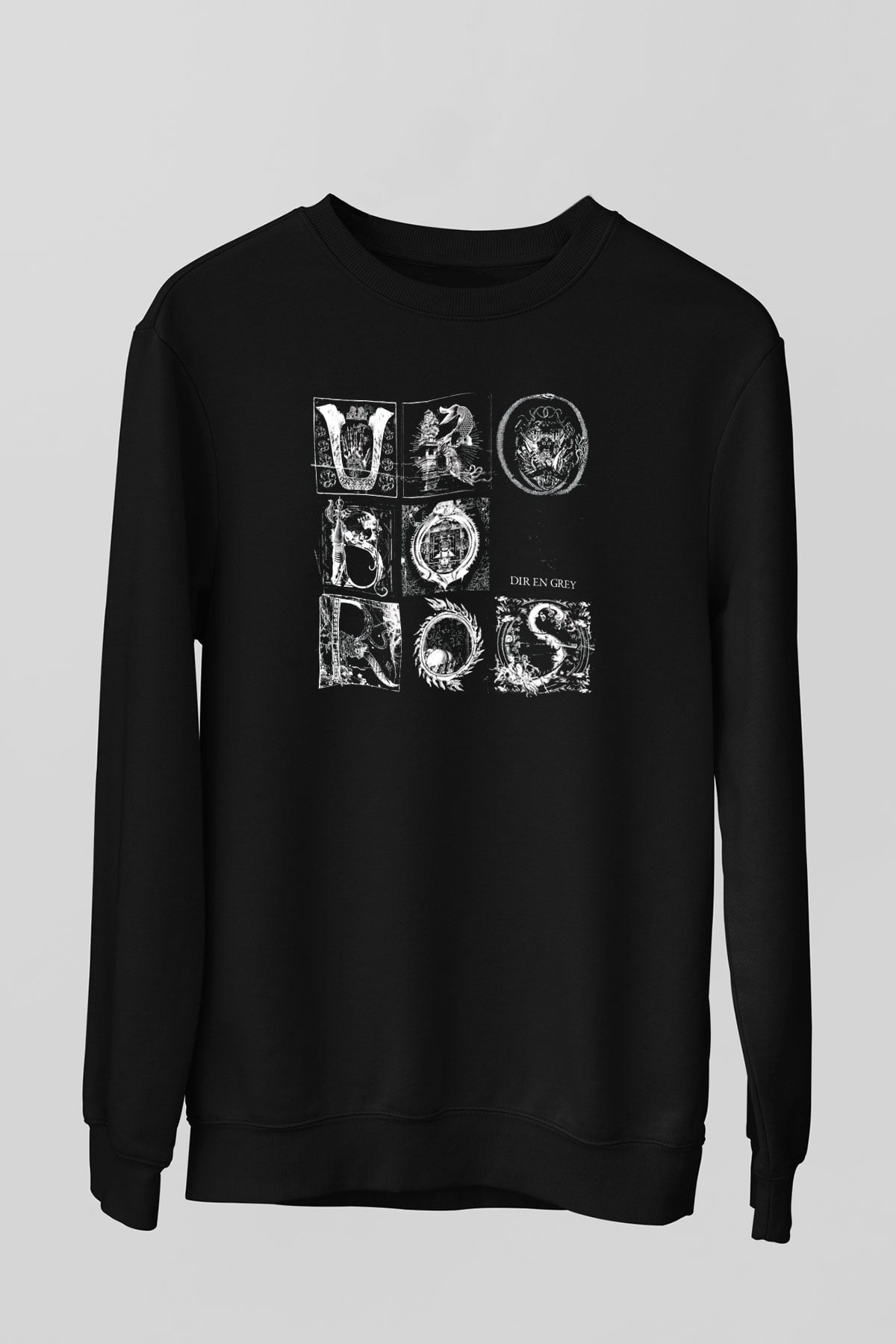 Dir En Grey Siyah Unisex Sweatshirt