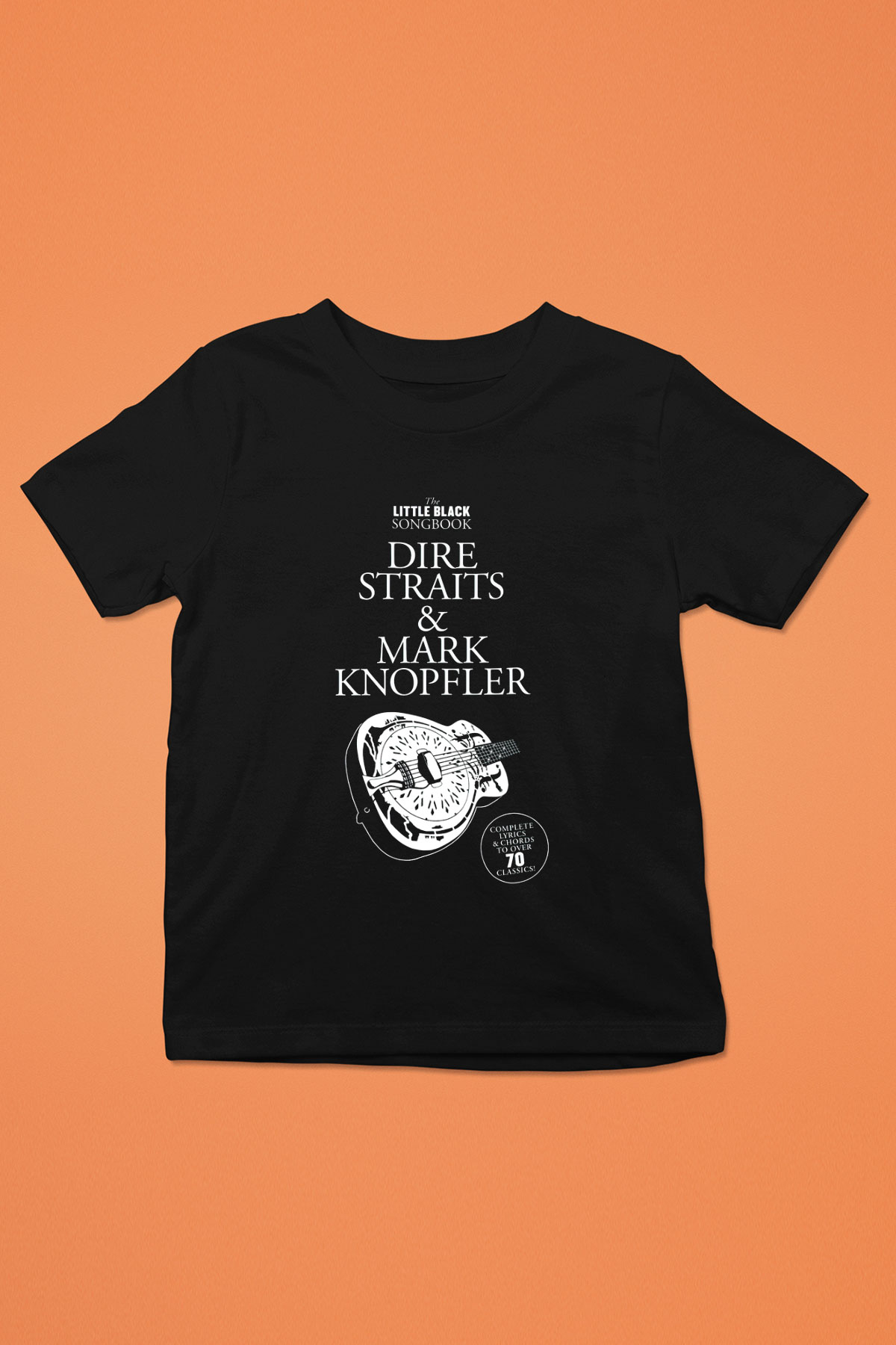 Dire Straits Baskılı Siyah Unisex Çocuk Tişört
