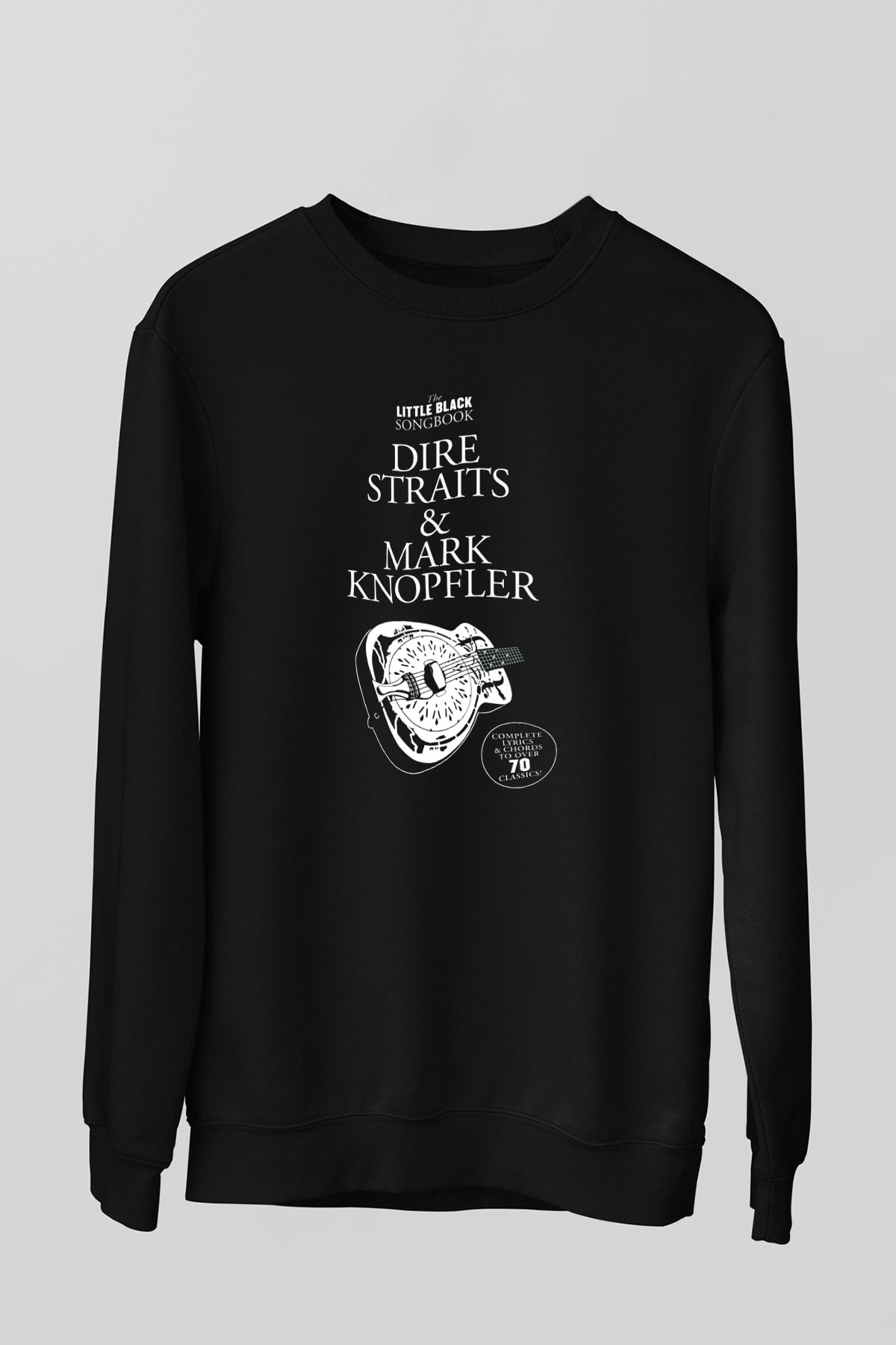 Dire Straits Siyah Unisex Sweatshirt