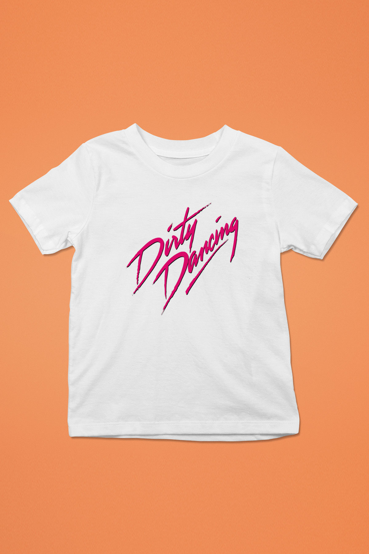 Dirty Dancing Baskılı Beyaz Unisex Çocuk Tişört