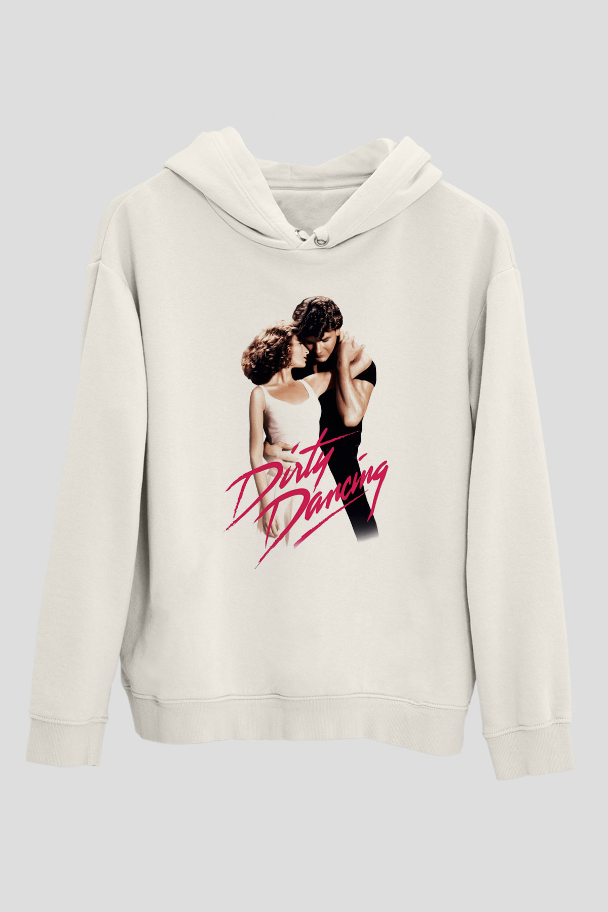 Dirty Dancing Beyaz Unisex Kapşonlu Sweatshirt
