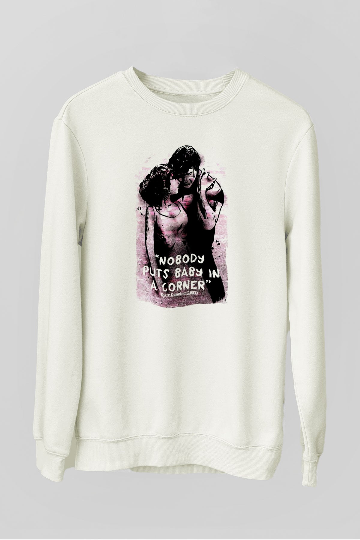 Dirty Dancing Beyaz Unisex  Sweatshirt