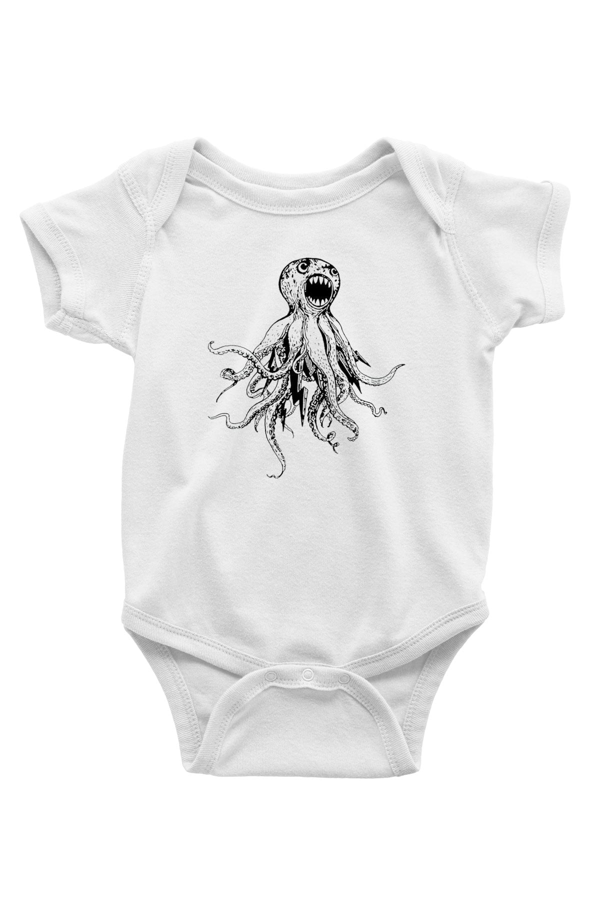 Dirty Heads Baskılı Beyaz Unisex Bebek Body - Zıbın