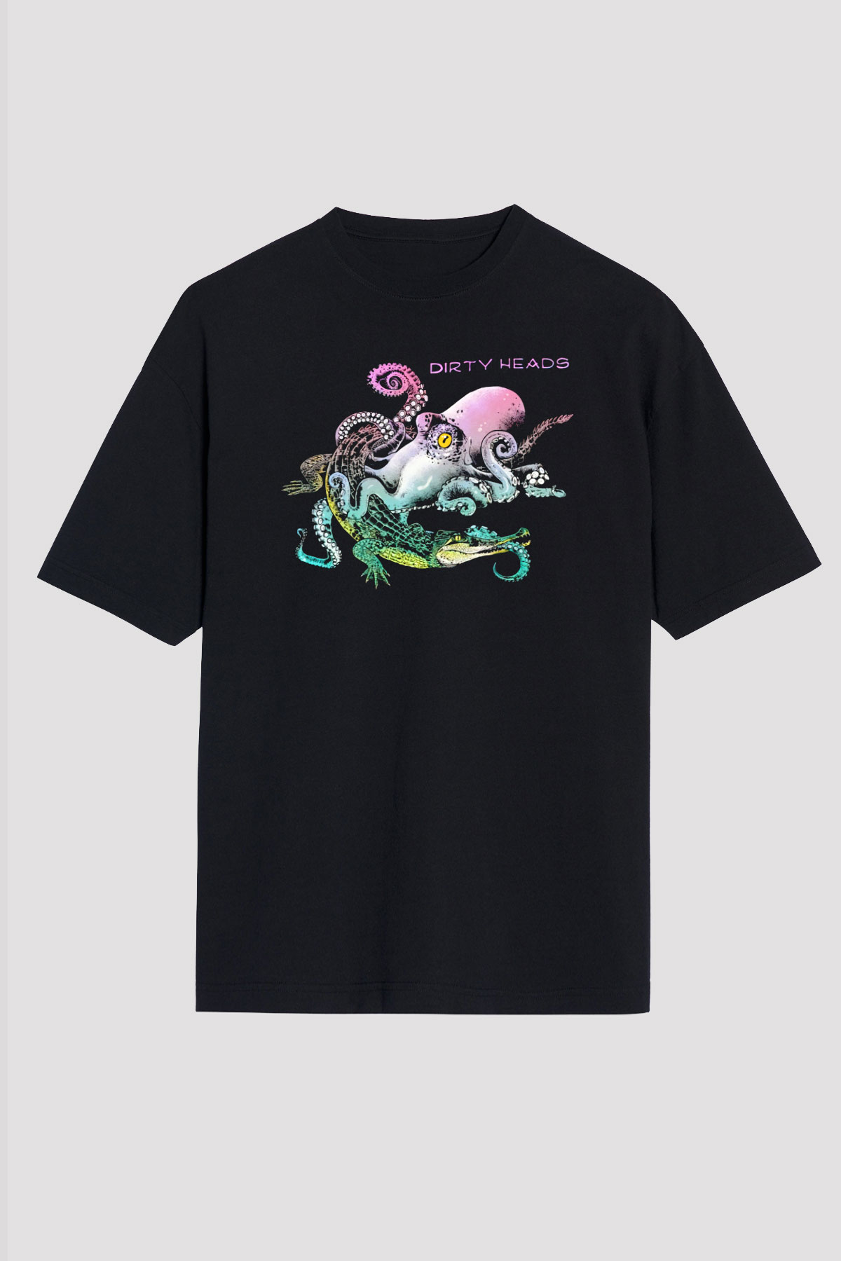 Dirty Heads Siyah Unisex Tişört T-Shirt - TişörtFabrikası